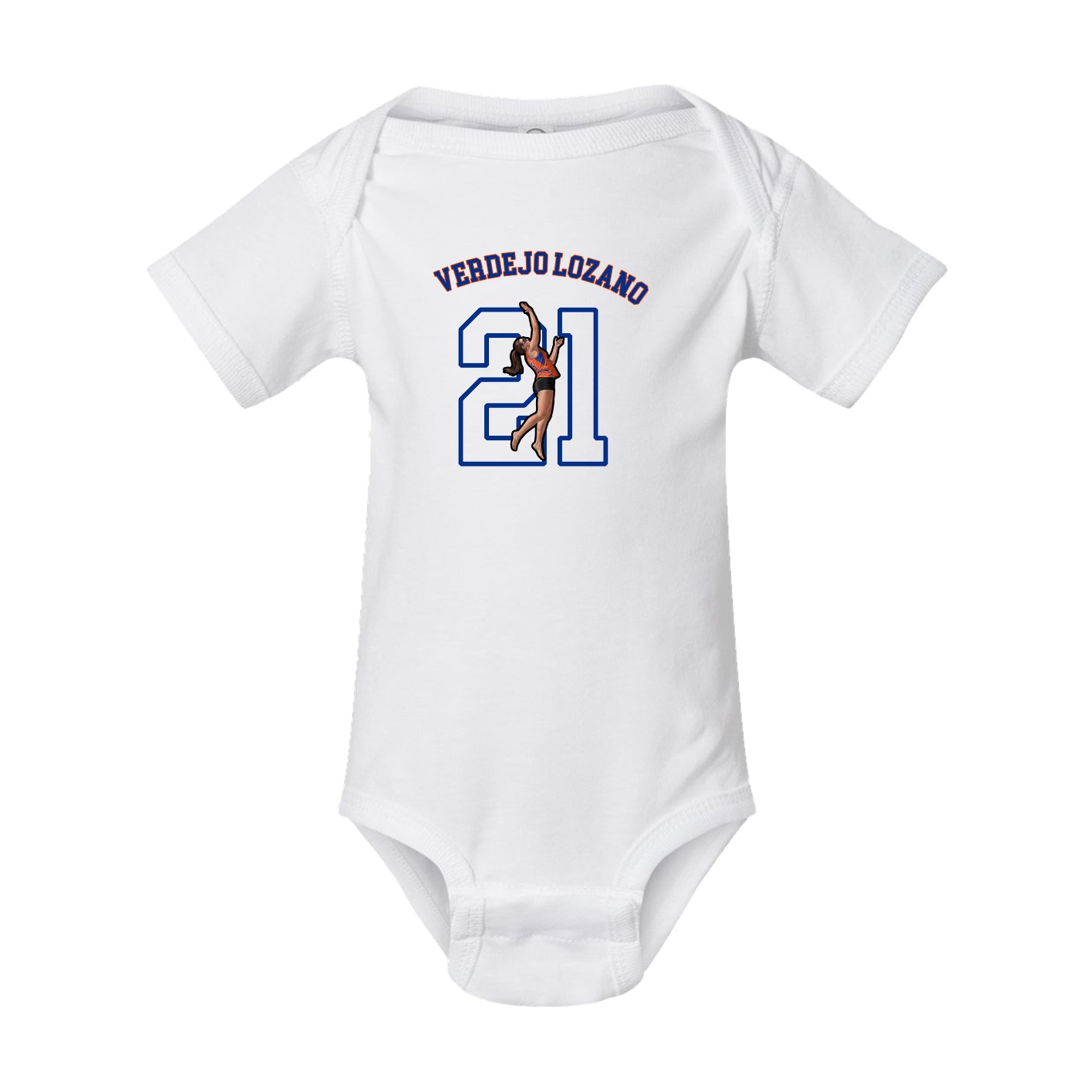 Baby Onesie — Shirsey Arch in White