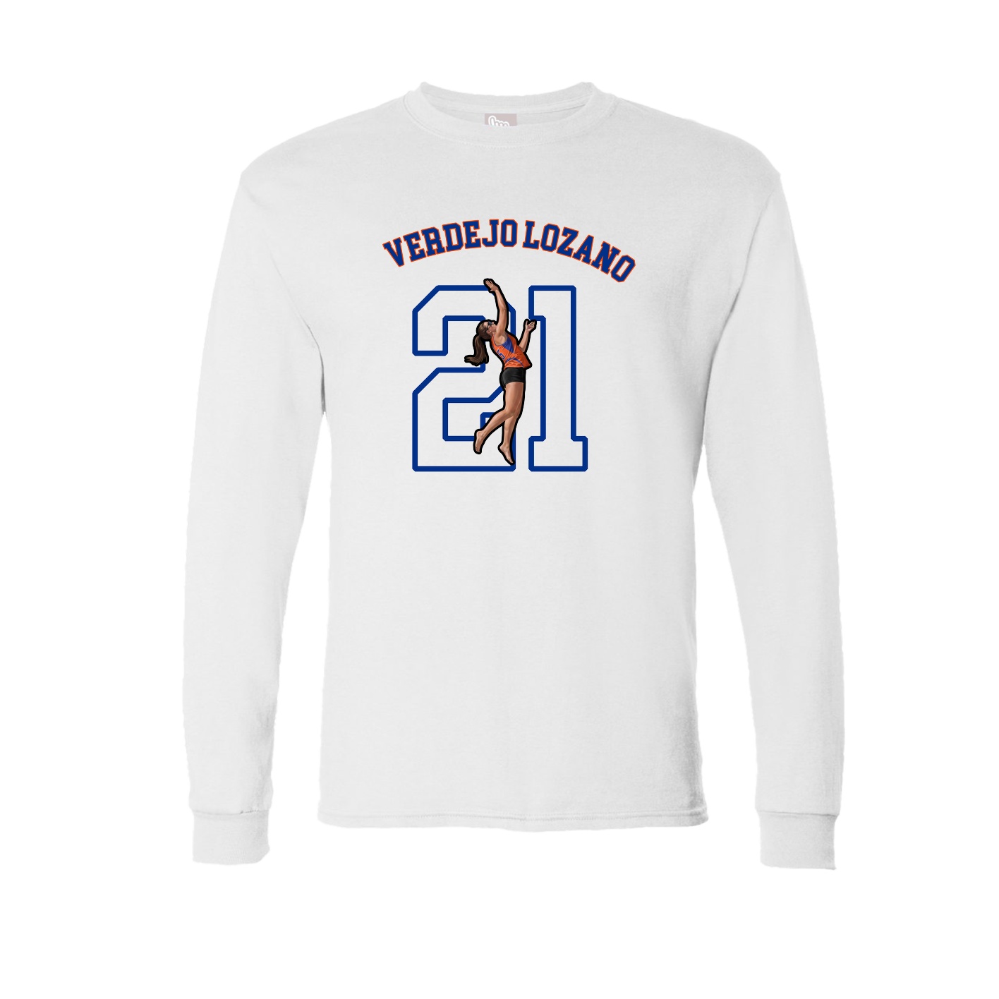 Long Sleeve Tee — Shirsey Arch in White