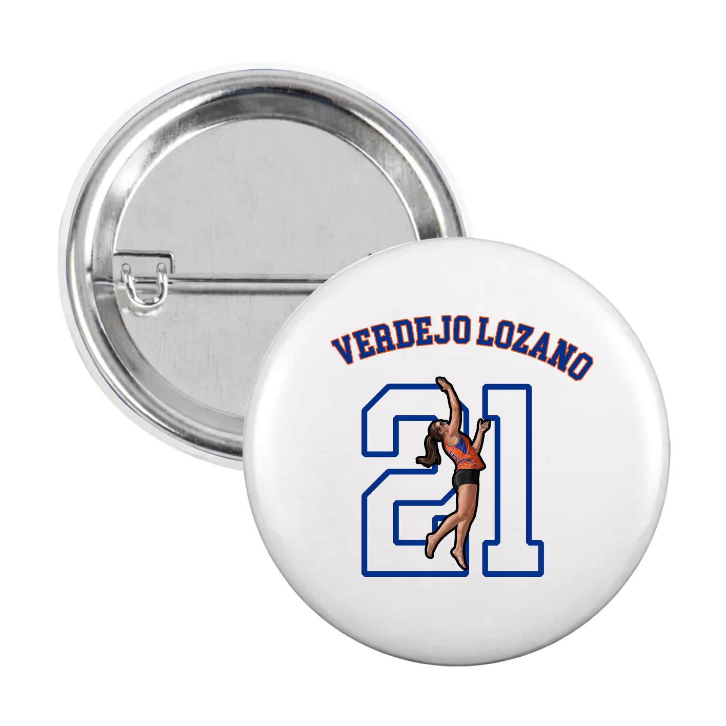 Game Day Button — Shirsey Arch in White
