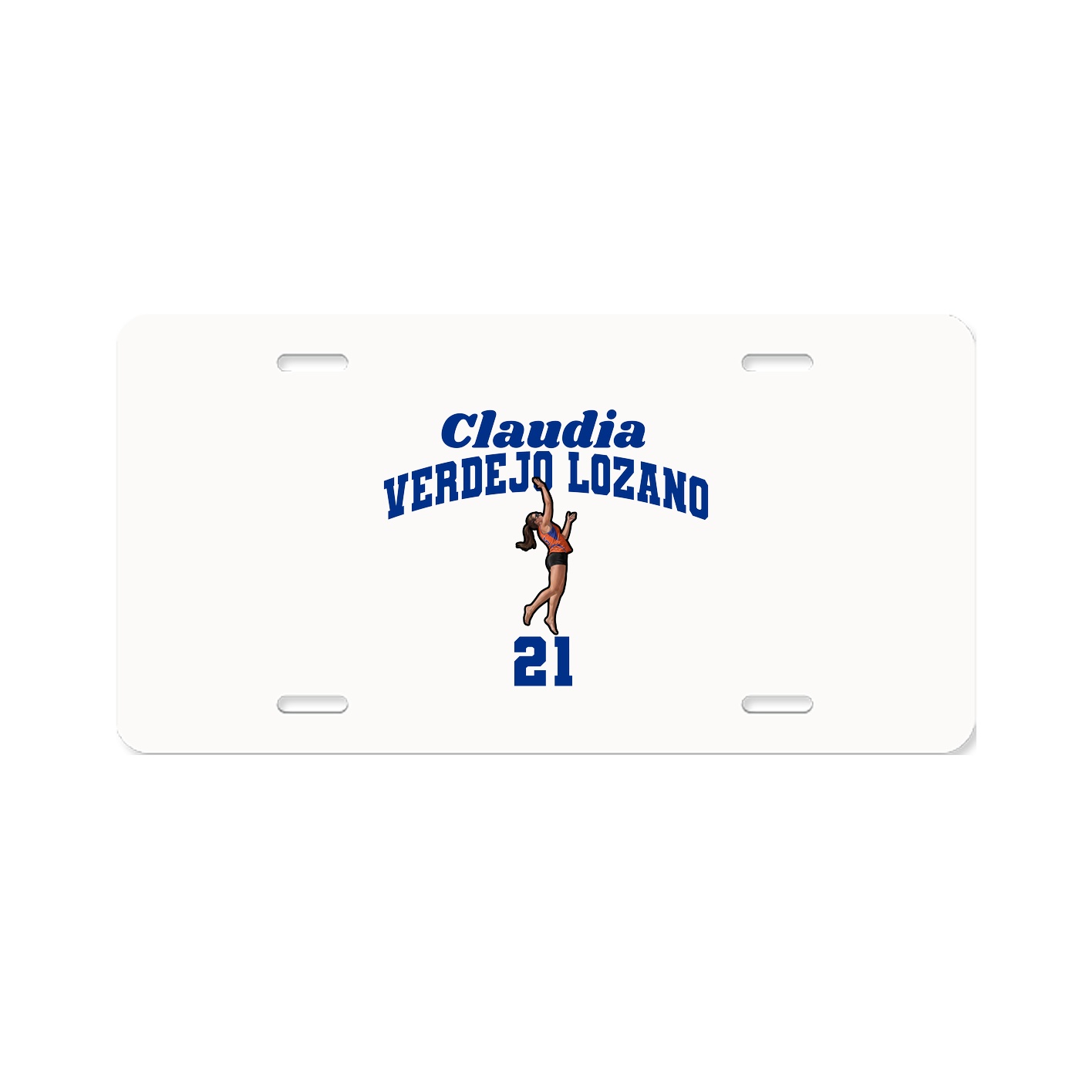 License Plate — Signature Arch in Classic