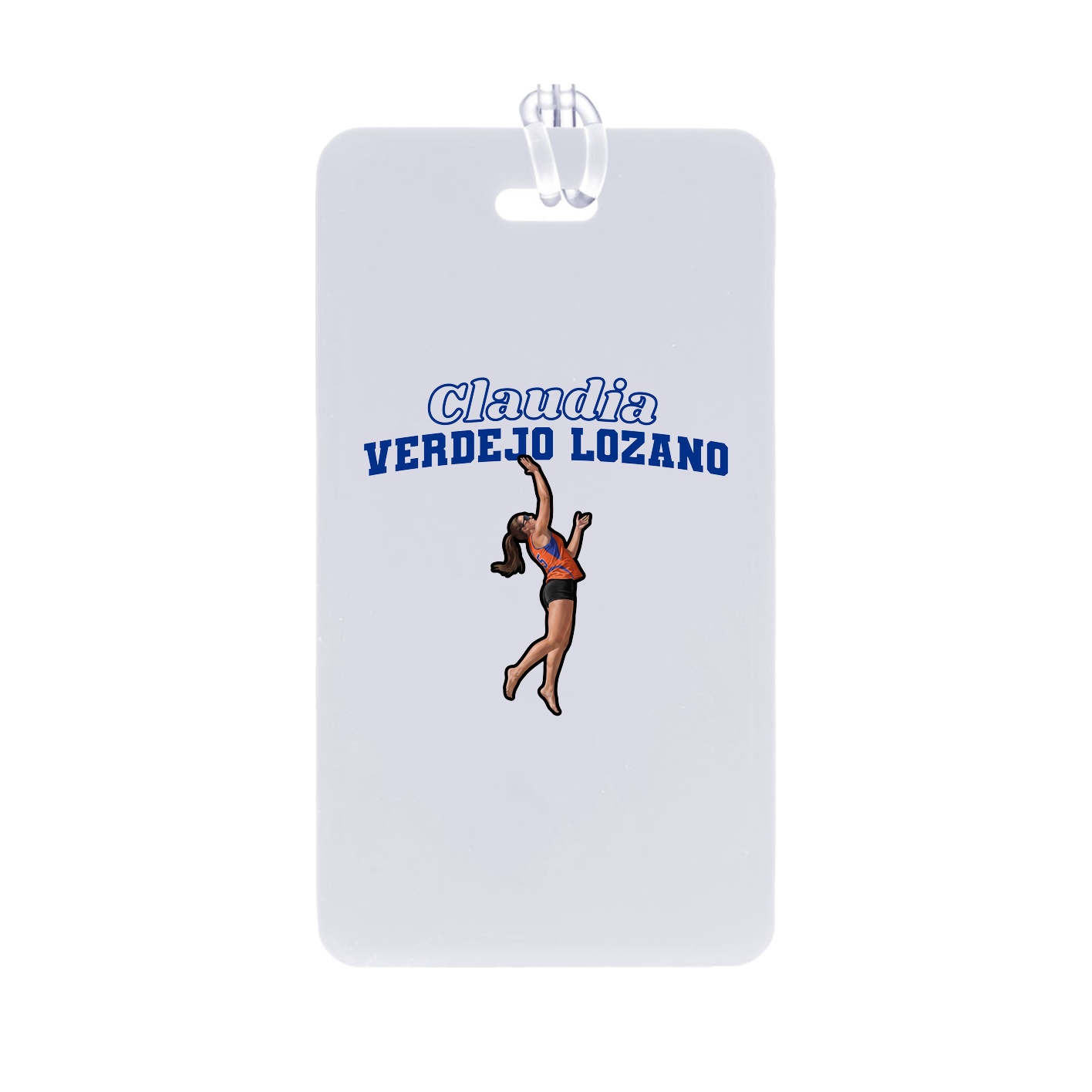 Bag Tag — Name Arch in Classic