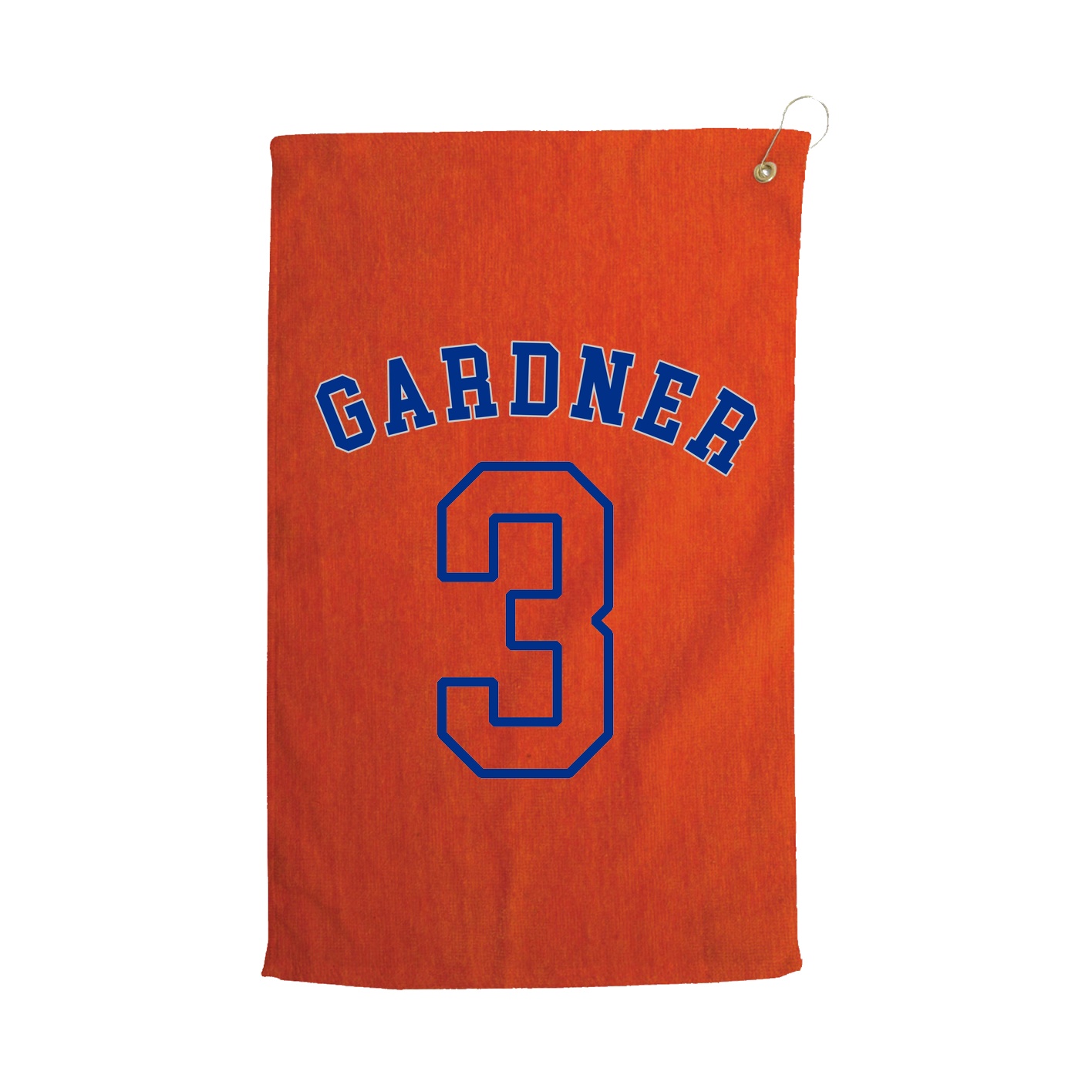 Golf Towel — Shirsey Arch in Orange