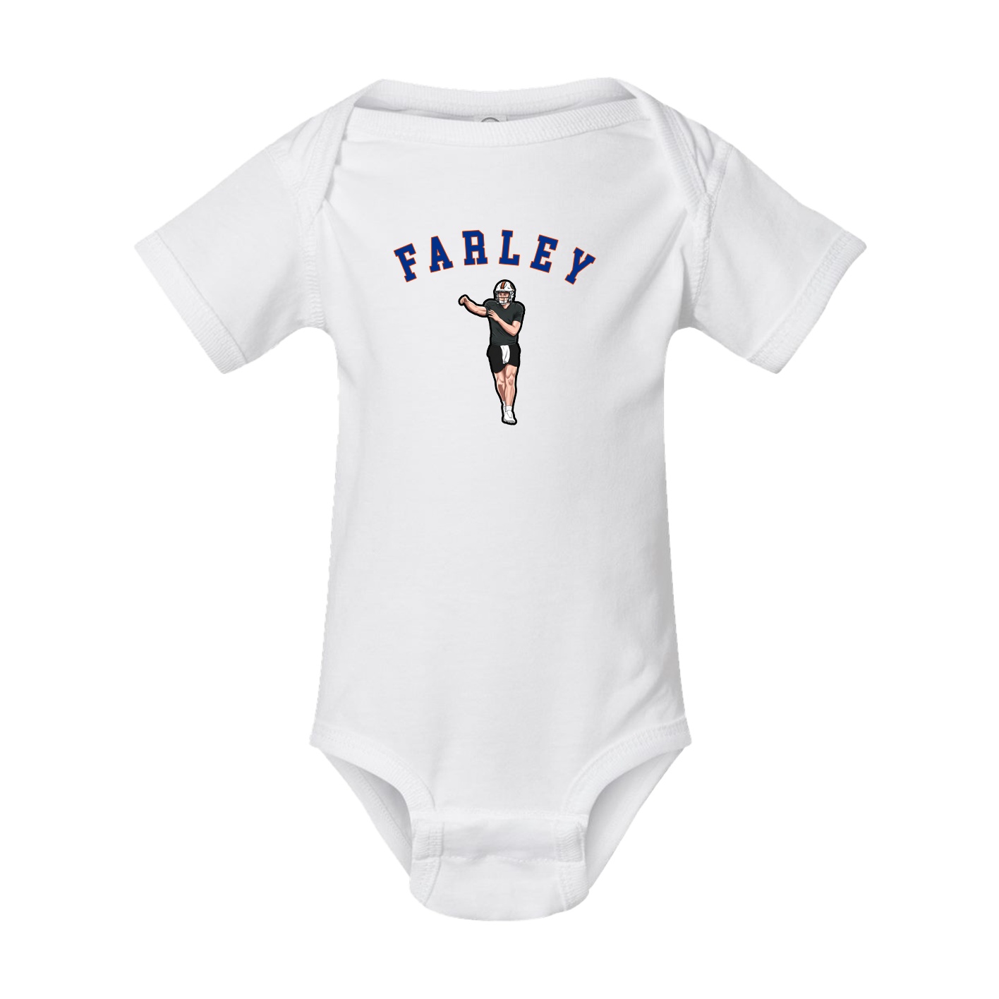 Baby Onesie — Shirsey Arch in White