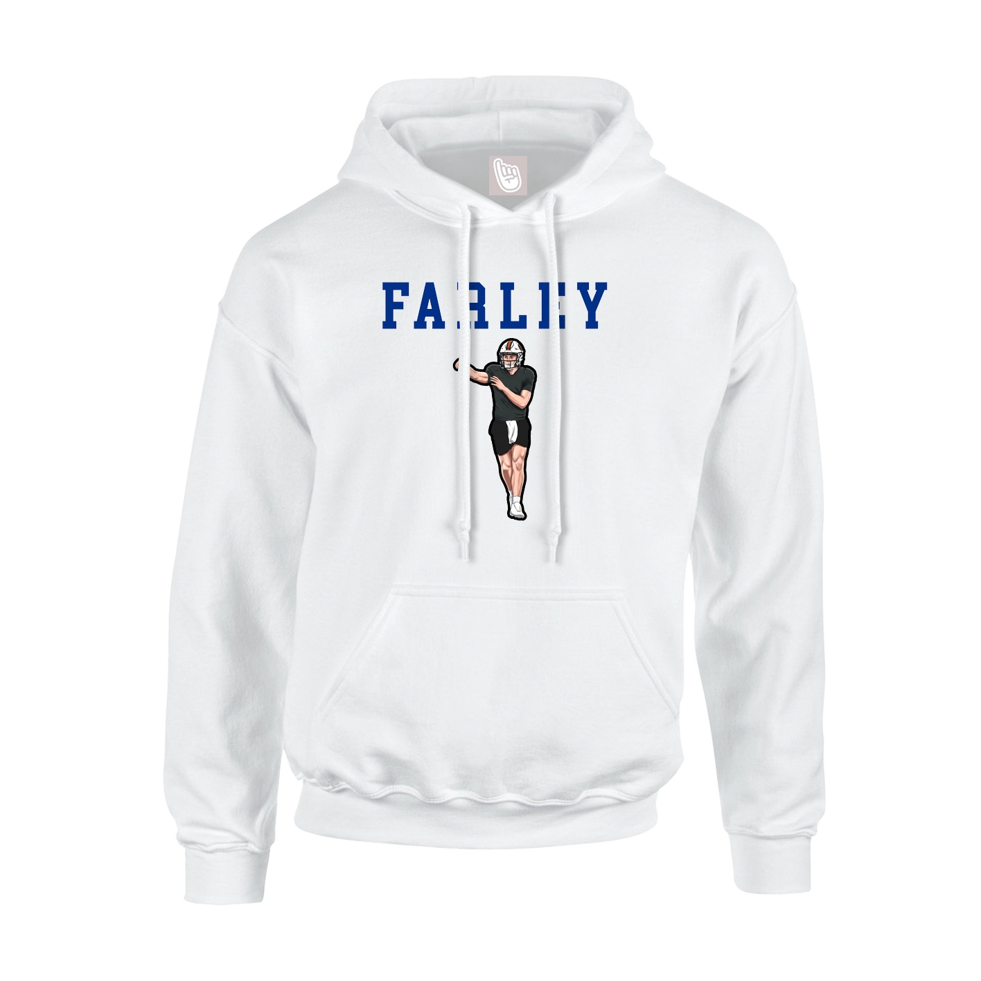 Youth Hoodie — Shirsey in White