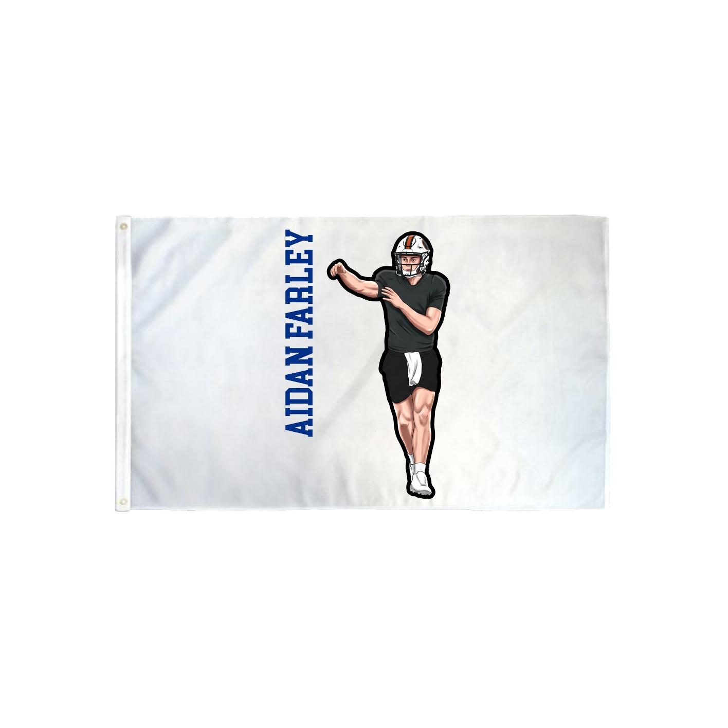 3x5 Flag — Name Vertical in Classic