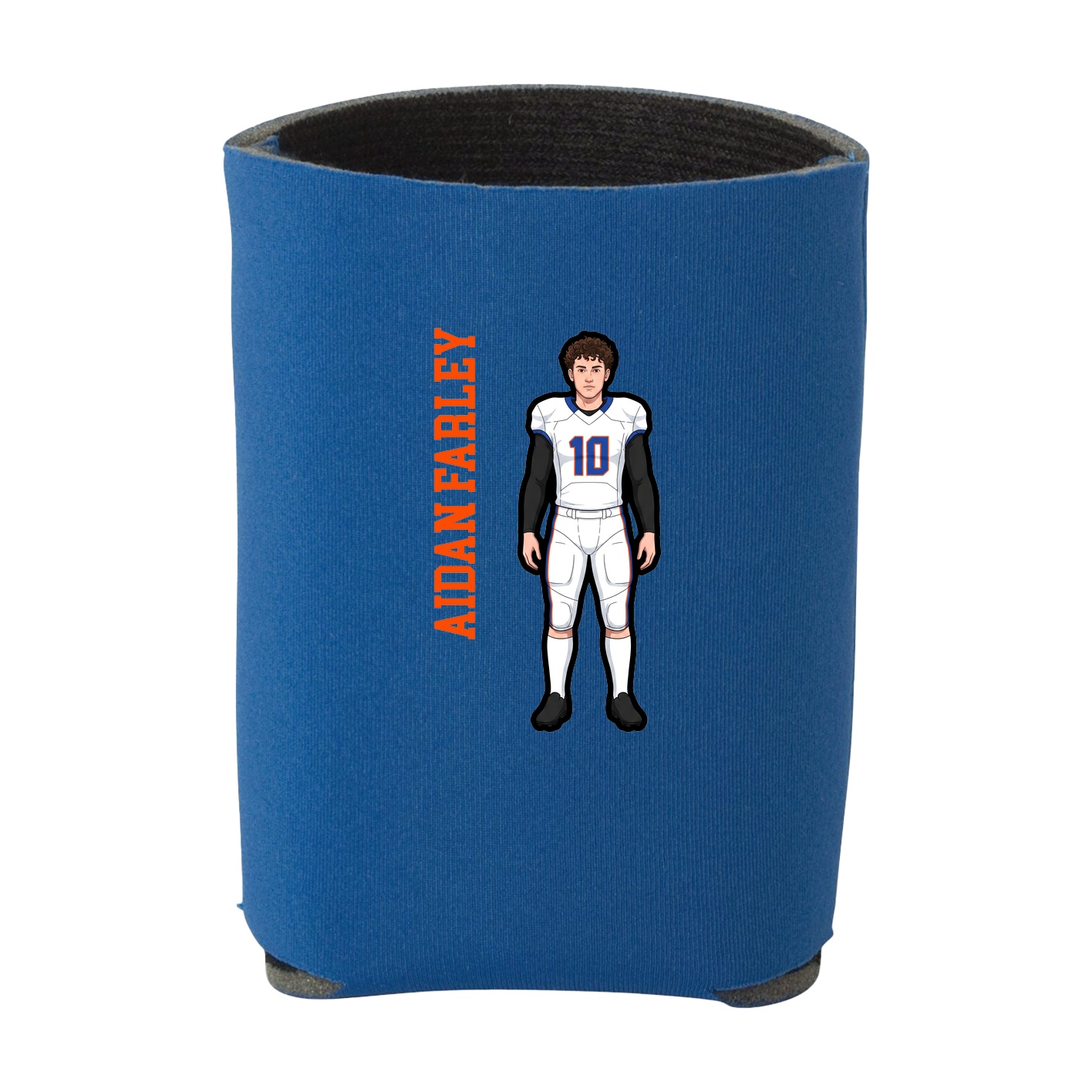 Can Holder — Name Vertical in Royal