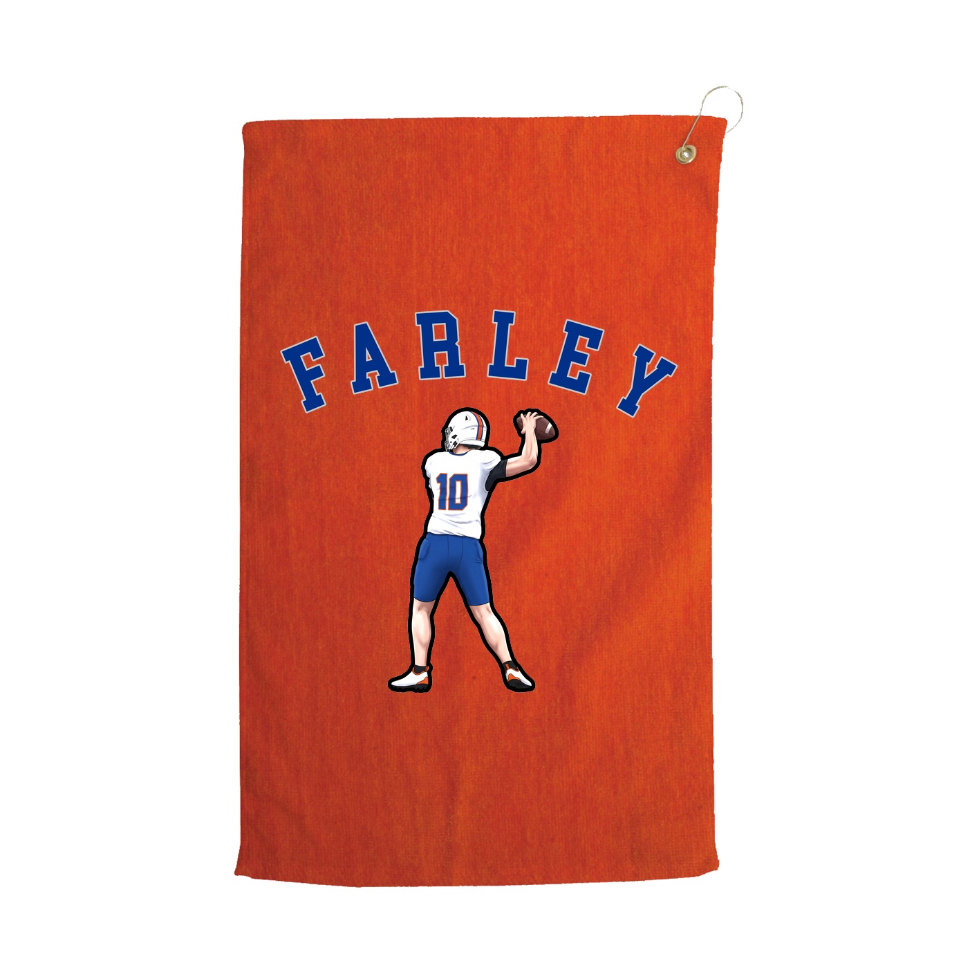 Golf Towel — Shirsey Arch in Orange