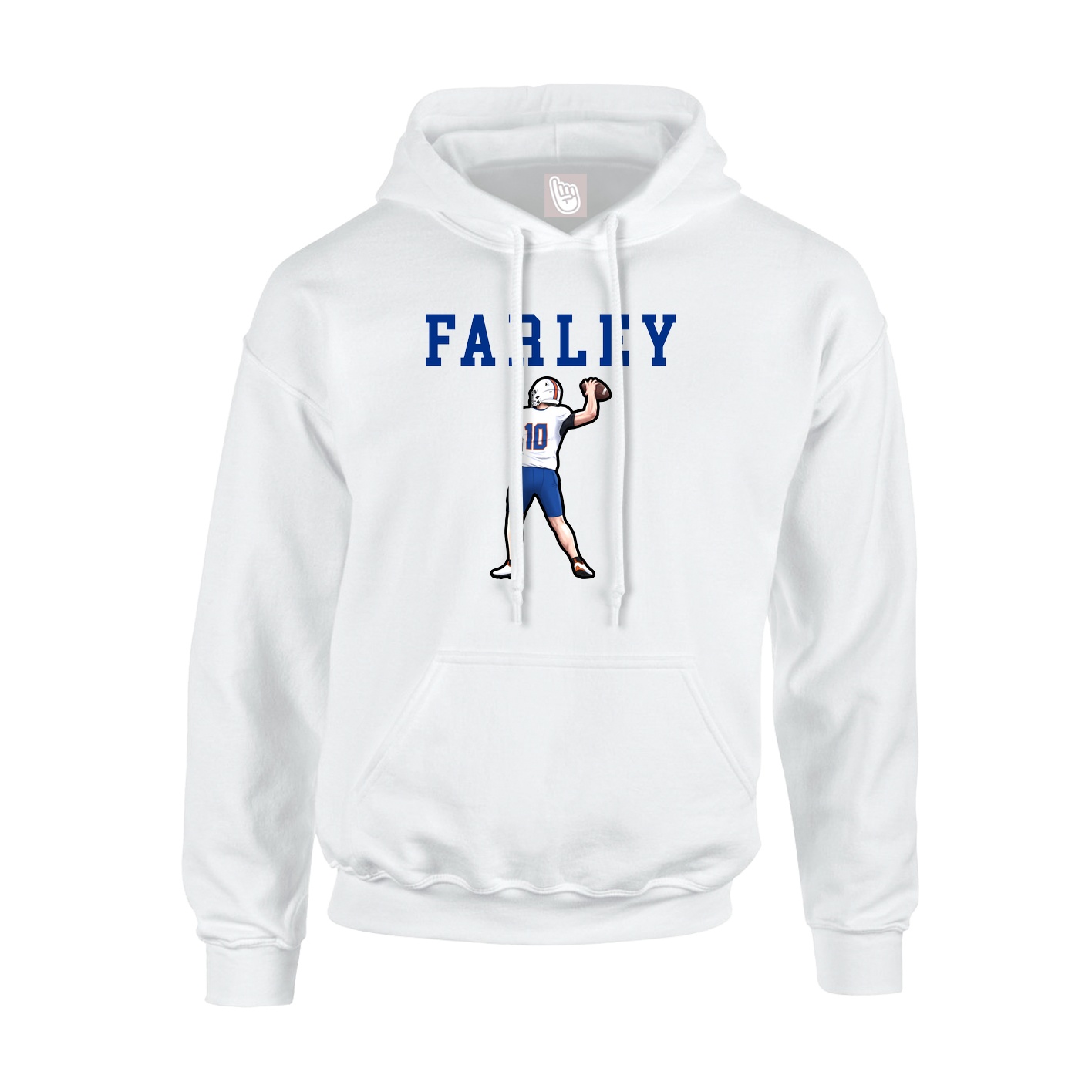 Youth Hoodie — Shirsey in White