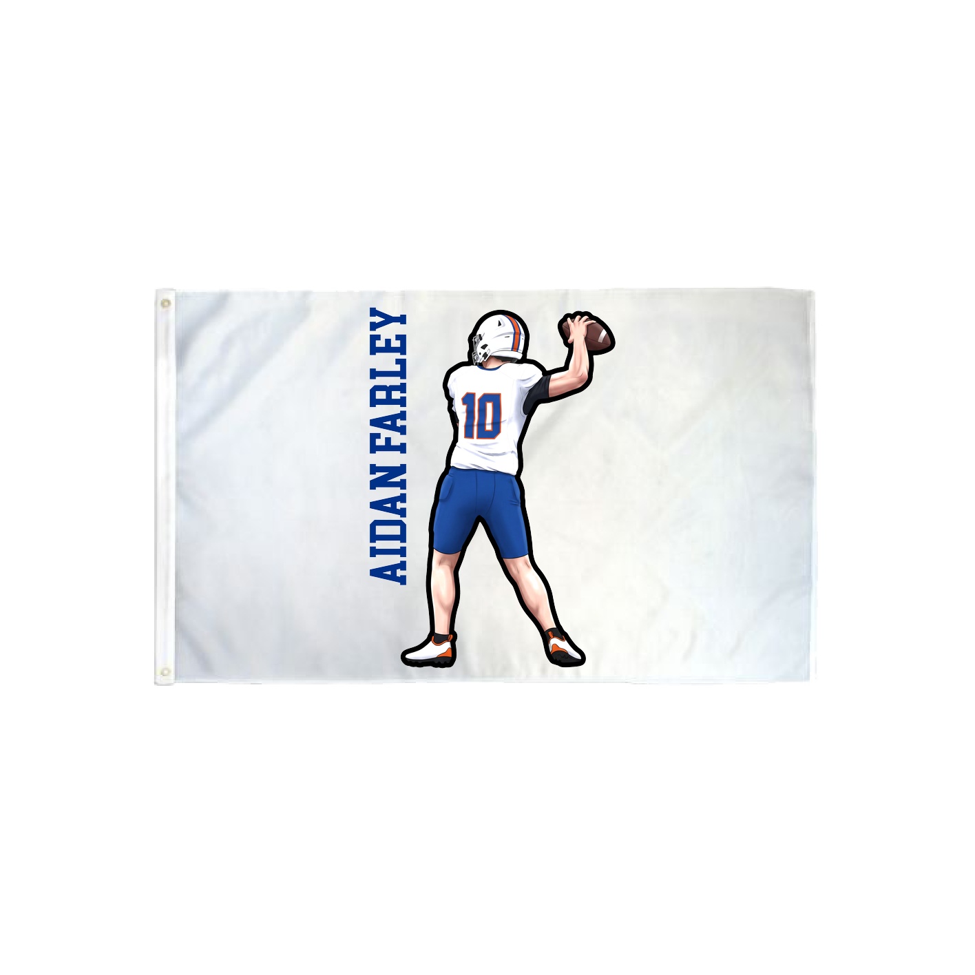 3x5 Flag — Name Vertical in Classic