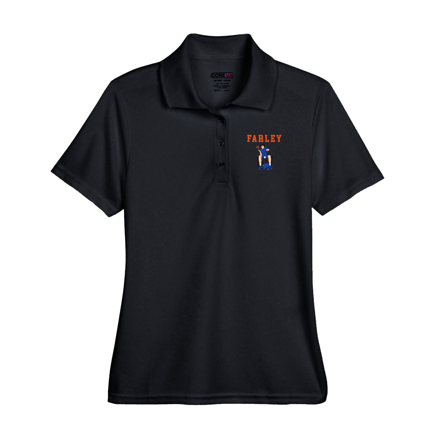 Performance Polo — Shirsey in Black