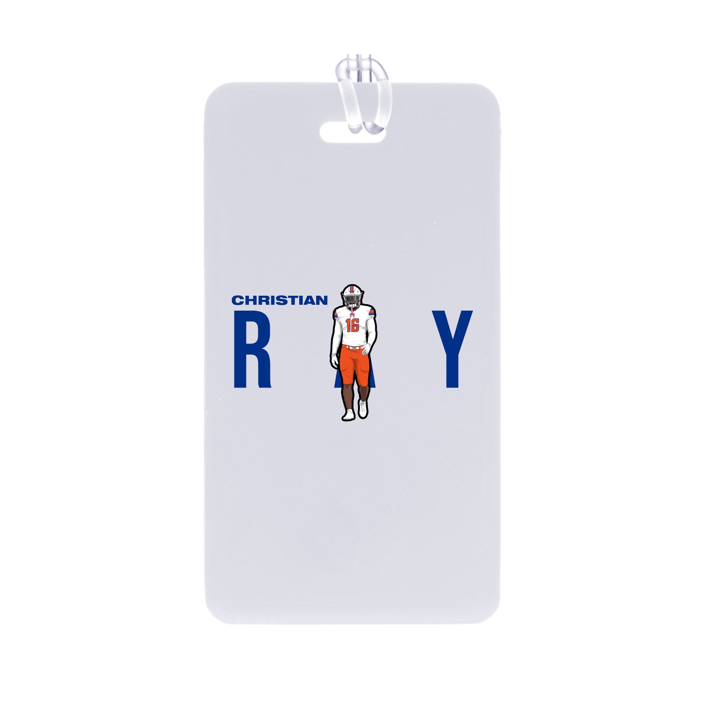 Bag Tag — Player Name in Classic