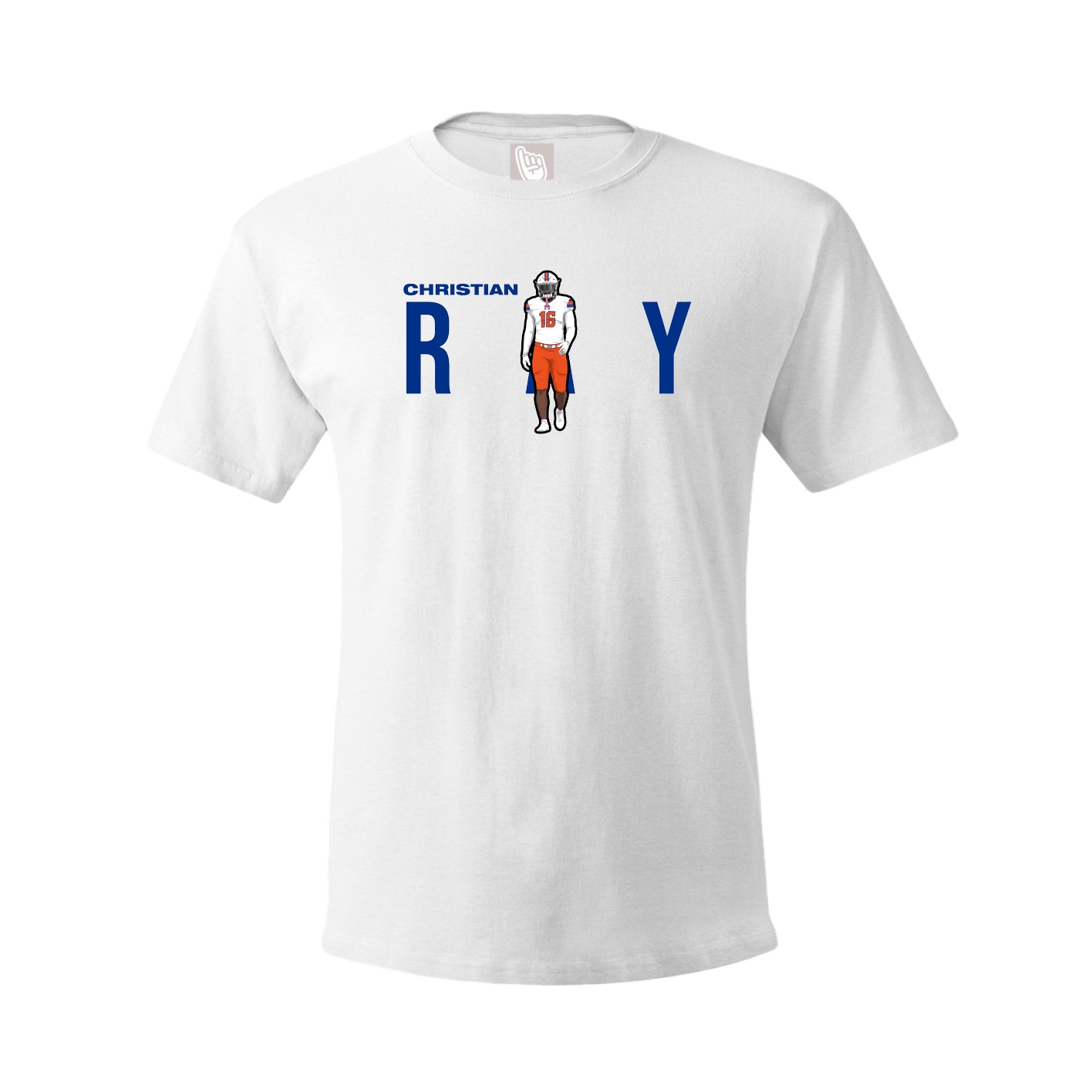 Tee — Player Name in White