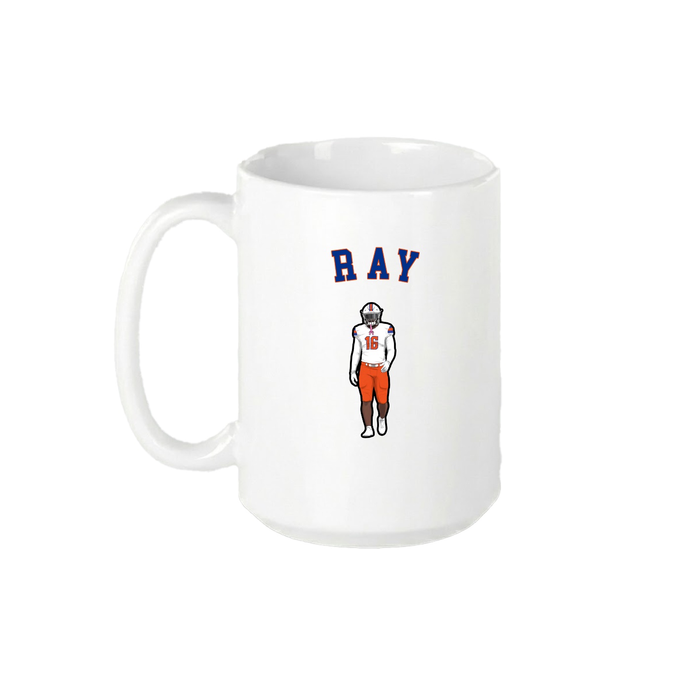15oz Coffee Mug — Shirsey Arch in White