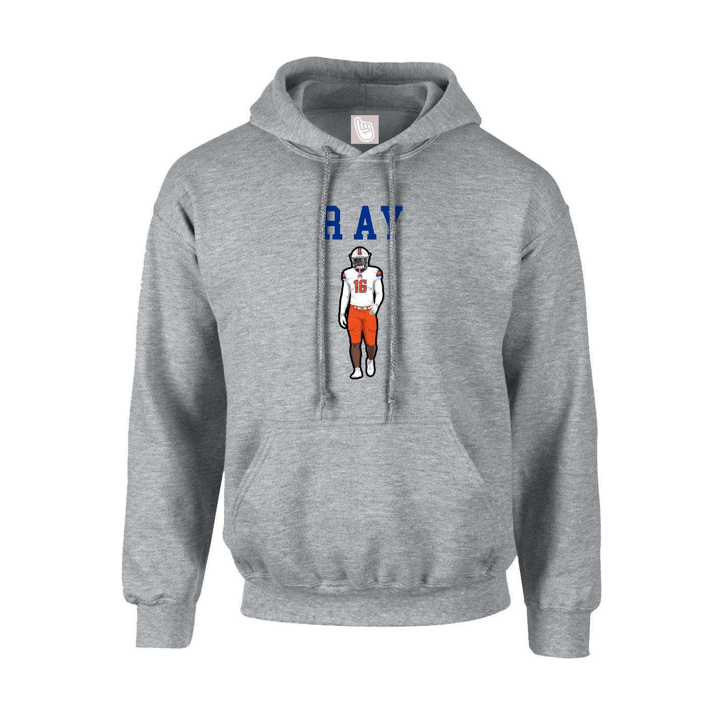 Hoodie — Shirsey in Grey