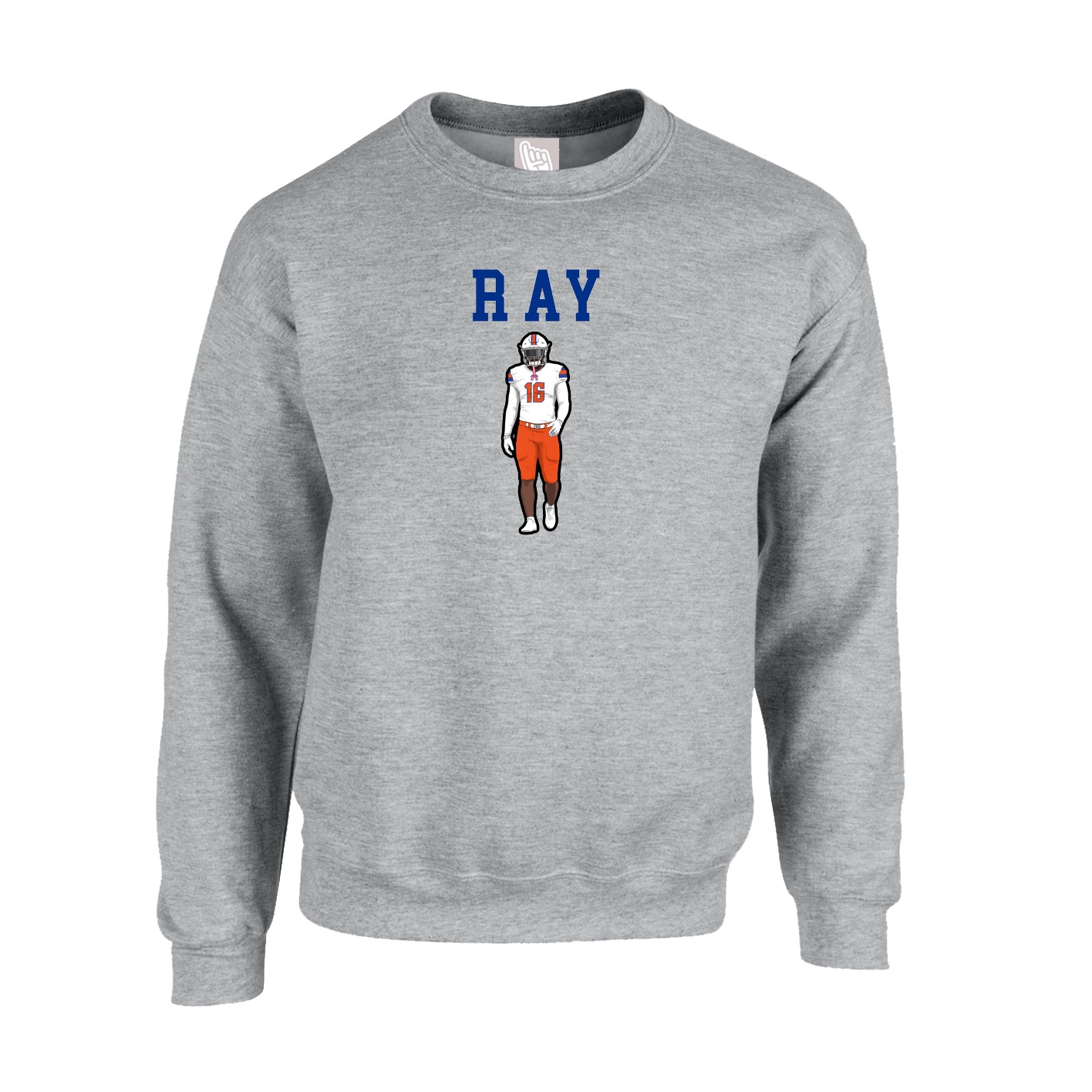 Fleece Crew — Shirsey in Grey