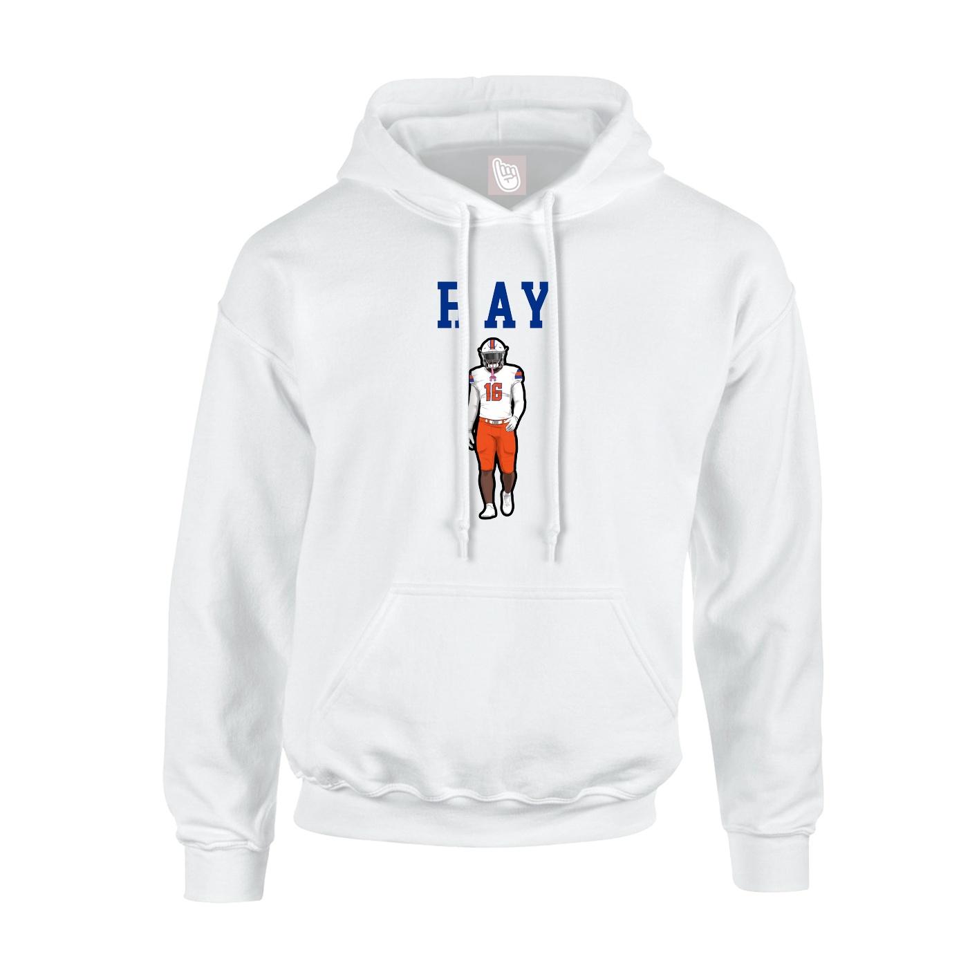 Youth Hoodie — Shirsey in White