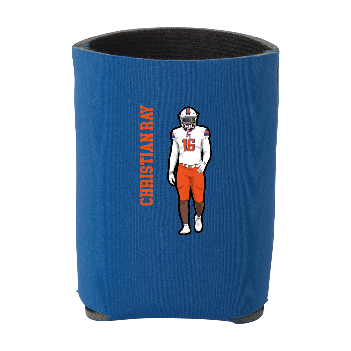Can Holder — Name Vertical in Royal