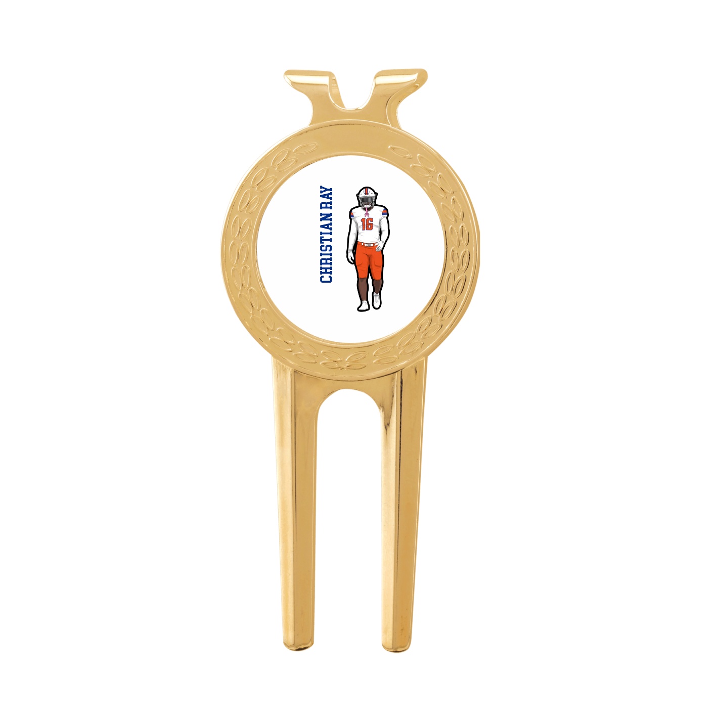 Divot Tool with Ball Marker — Name Vertical in Classic