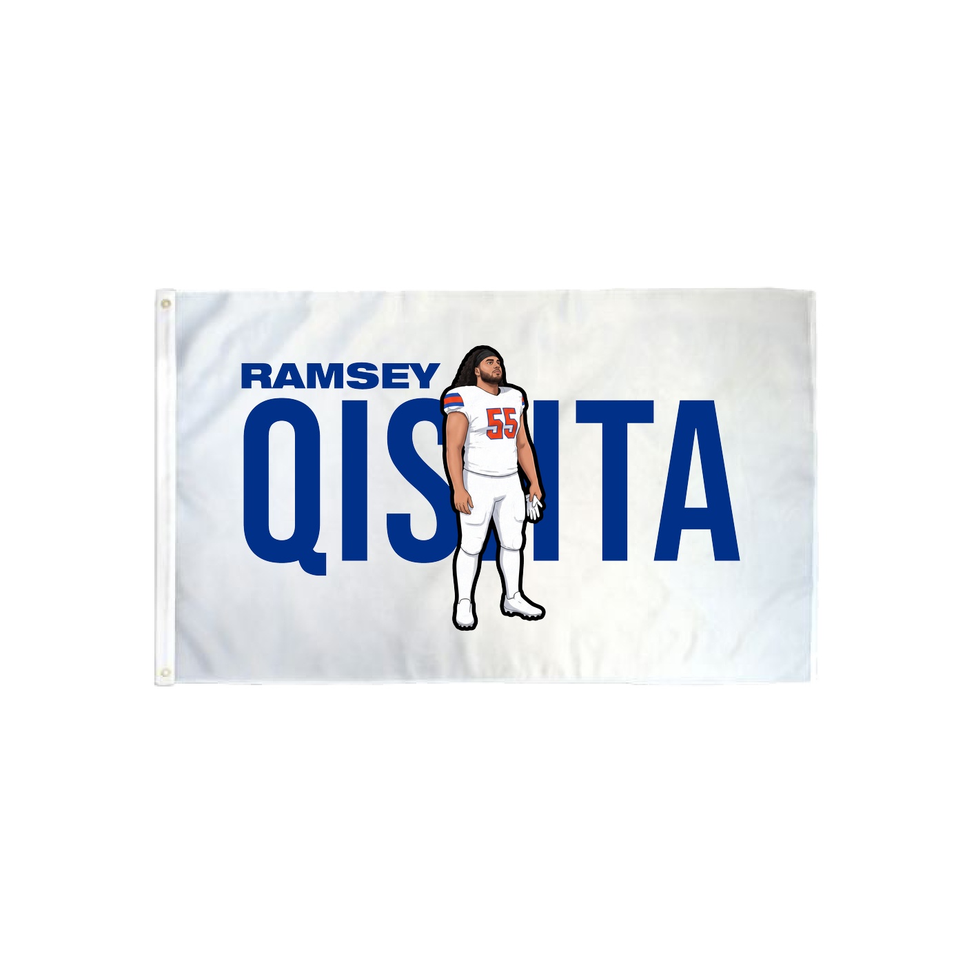 3x5 Flag — Player Name in Classic