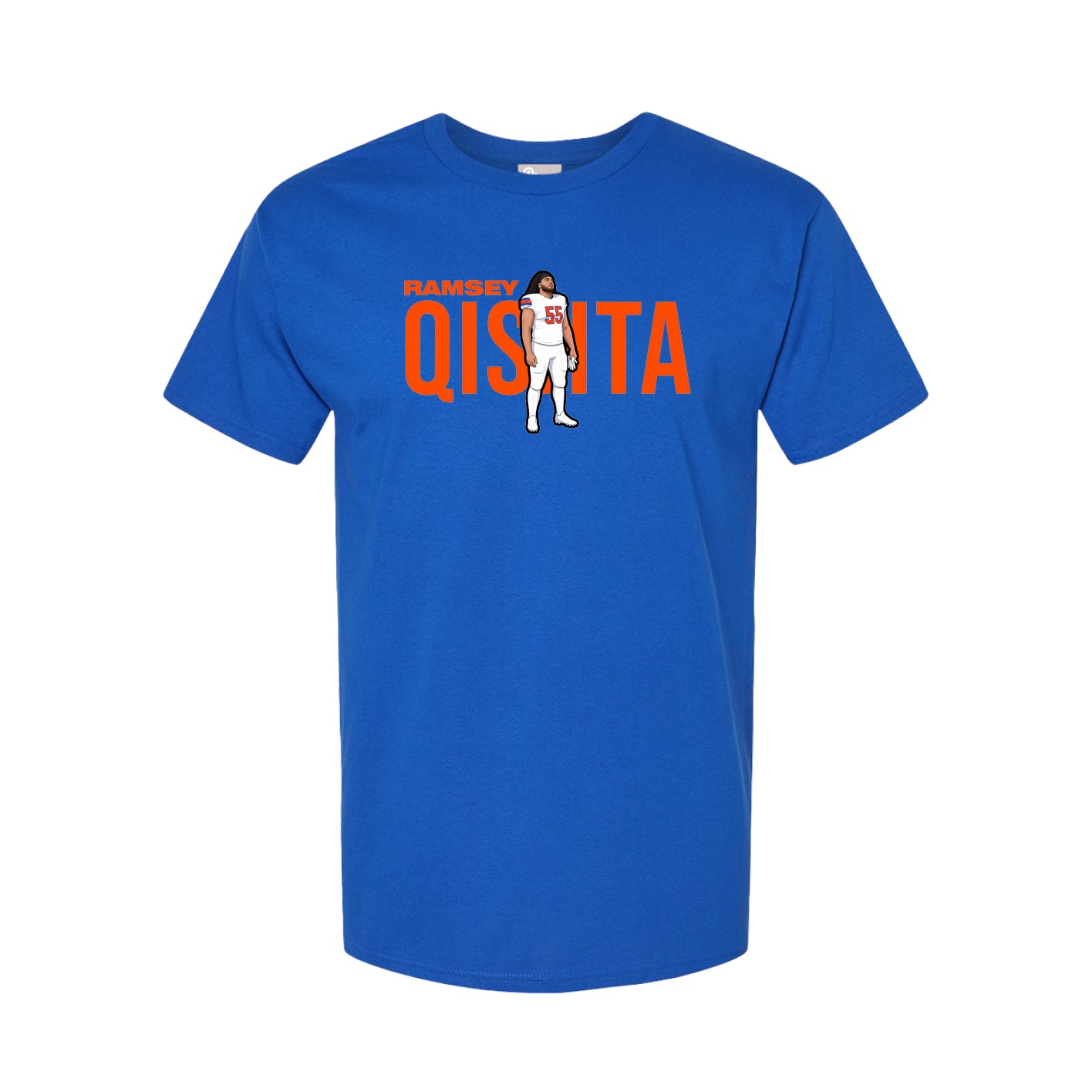 Youth Tee — Player Name in Royal