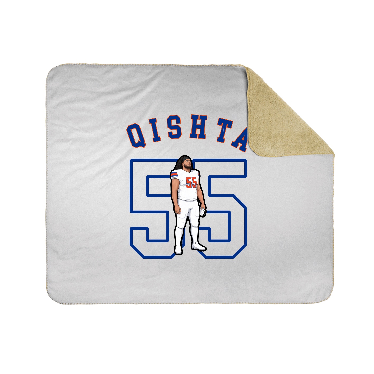 Throw Blanket — Shirsey Arch in White