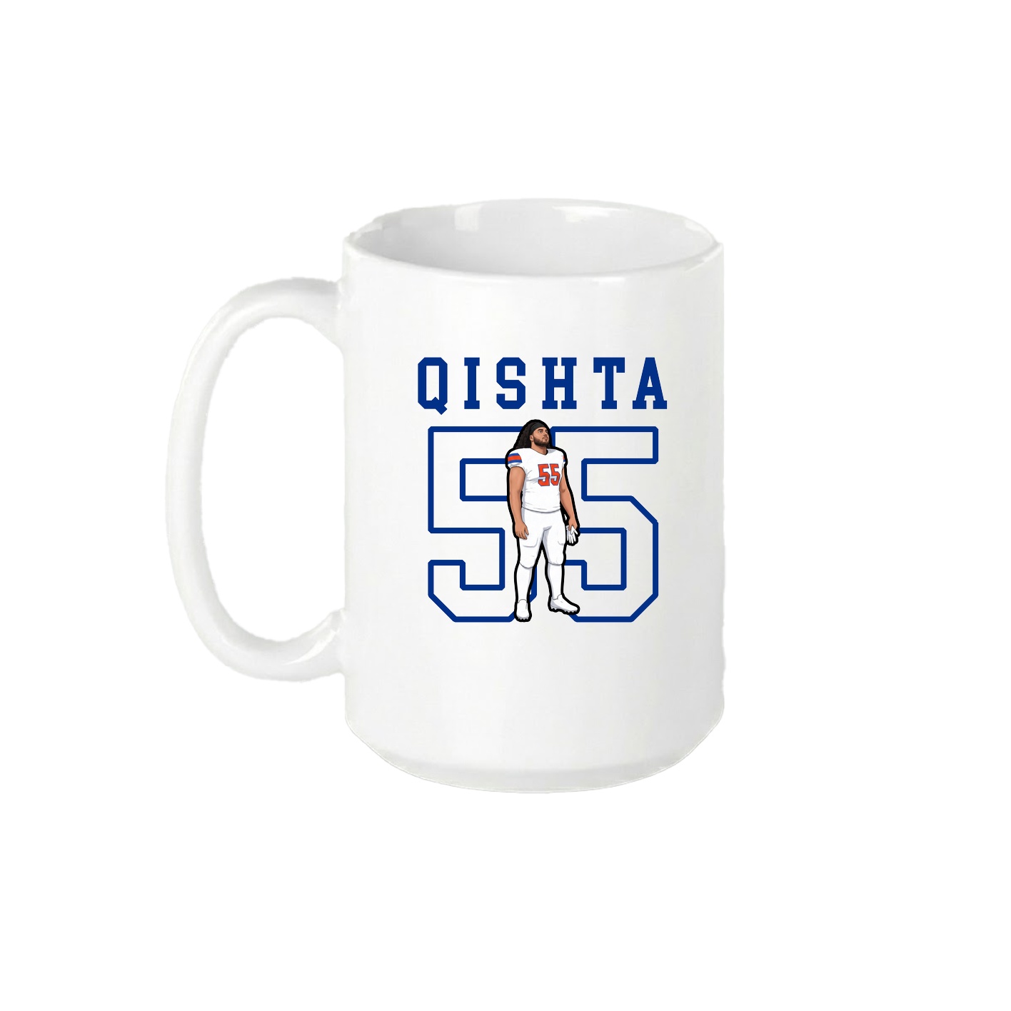 15oz Coffee Mug — Shirsey in White