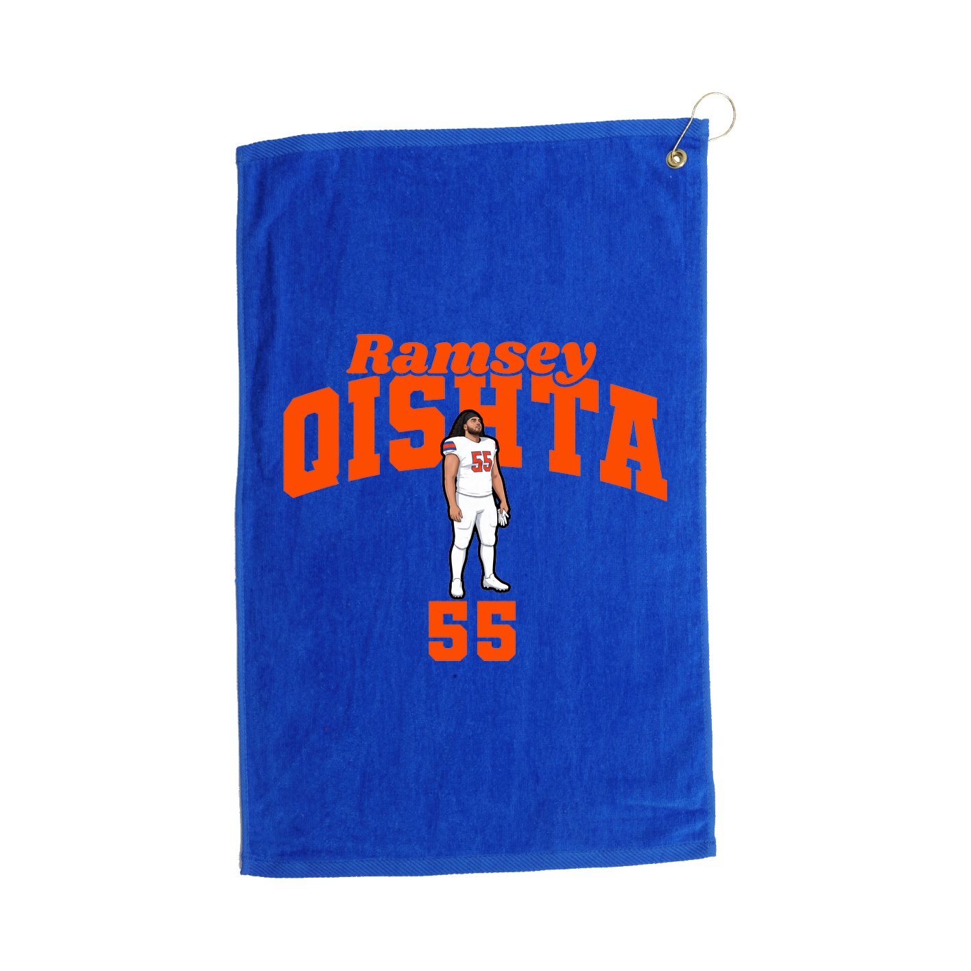 Golf Towel — Signature Arch in Royal