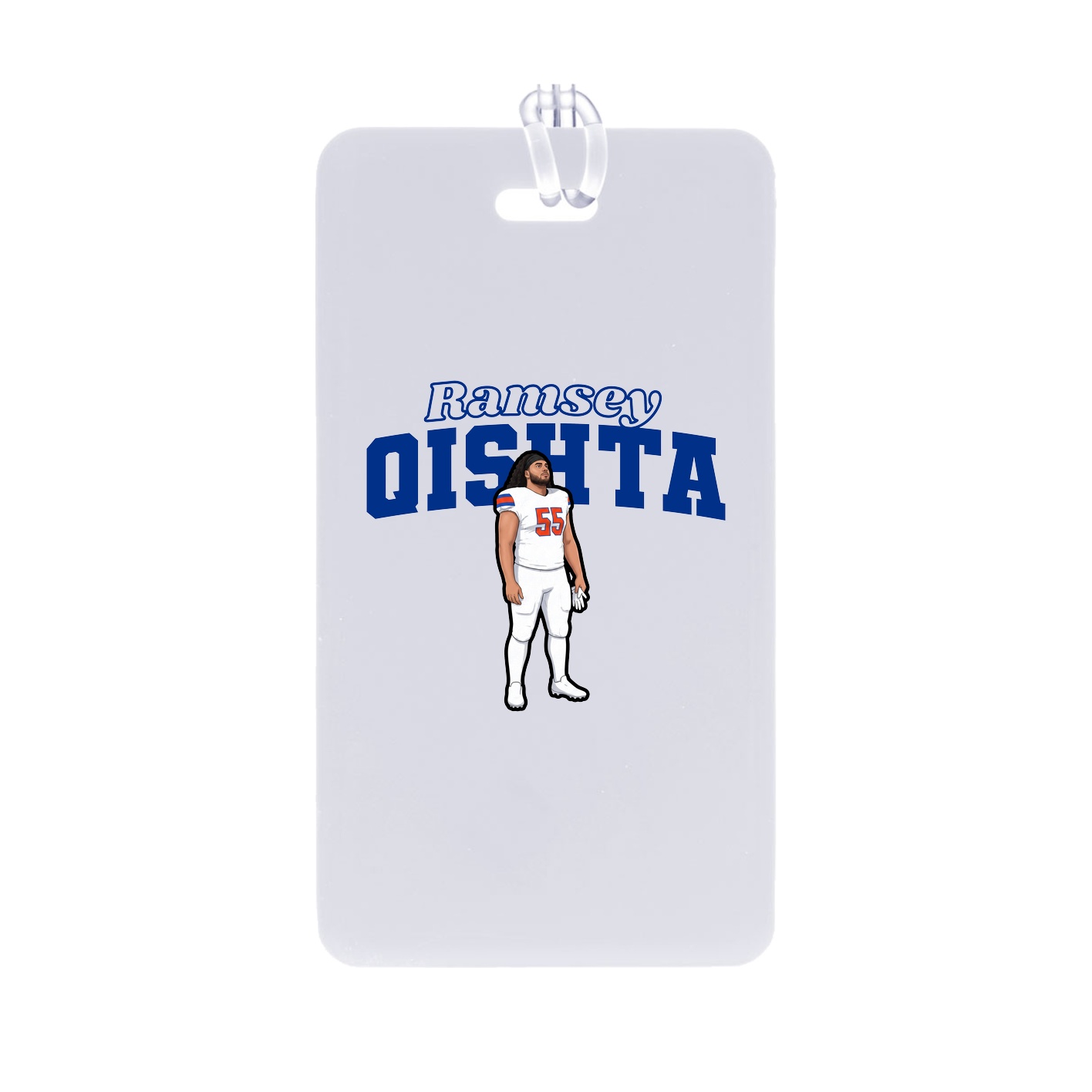 Bag Tag — Name Arch in Classic