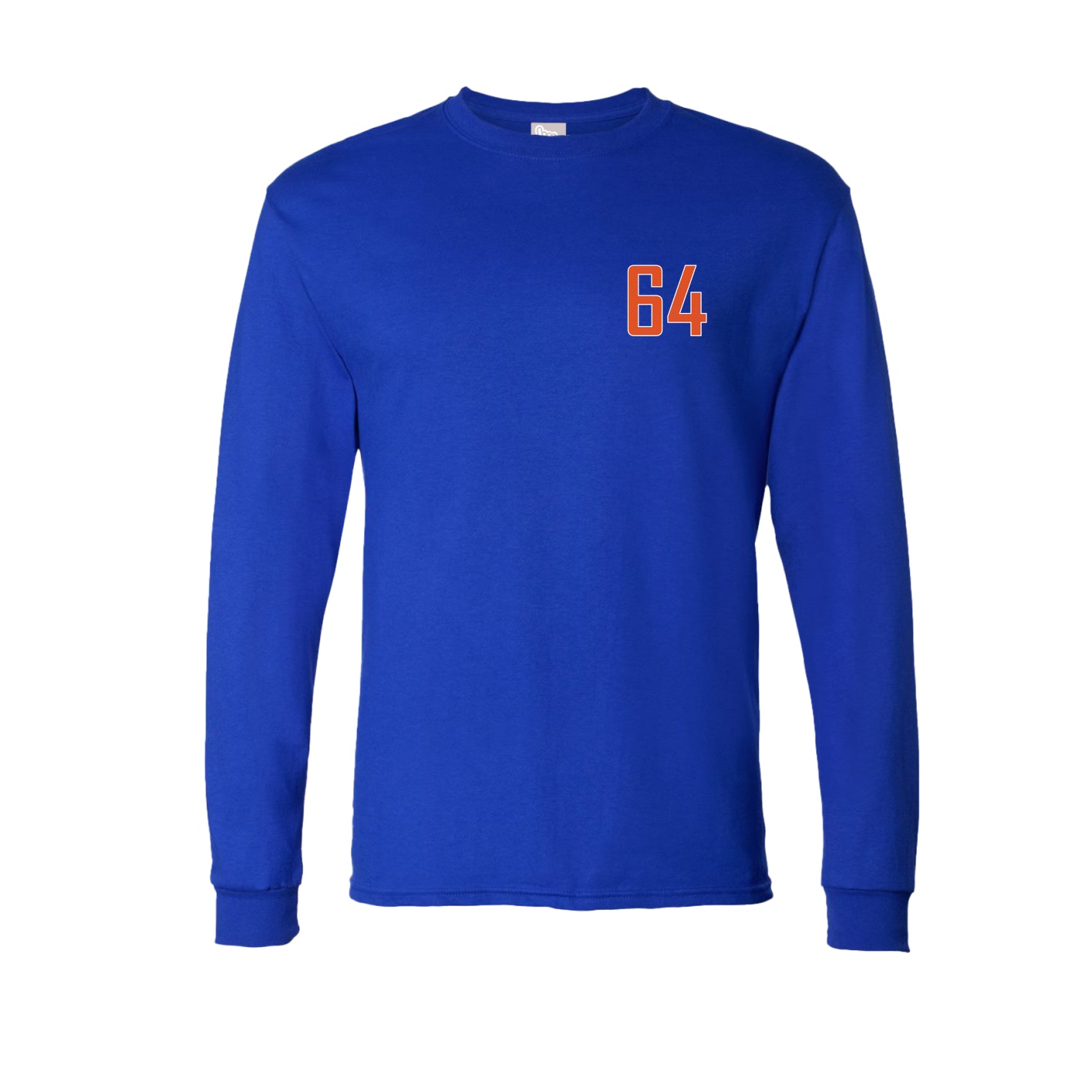 Long Sleeve Tee — Front Shirsy in Royal