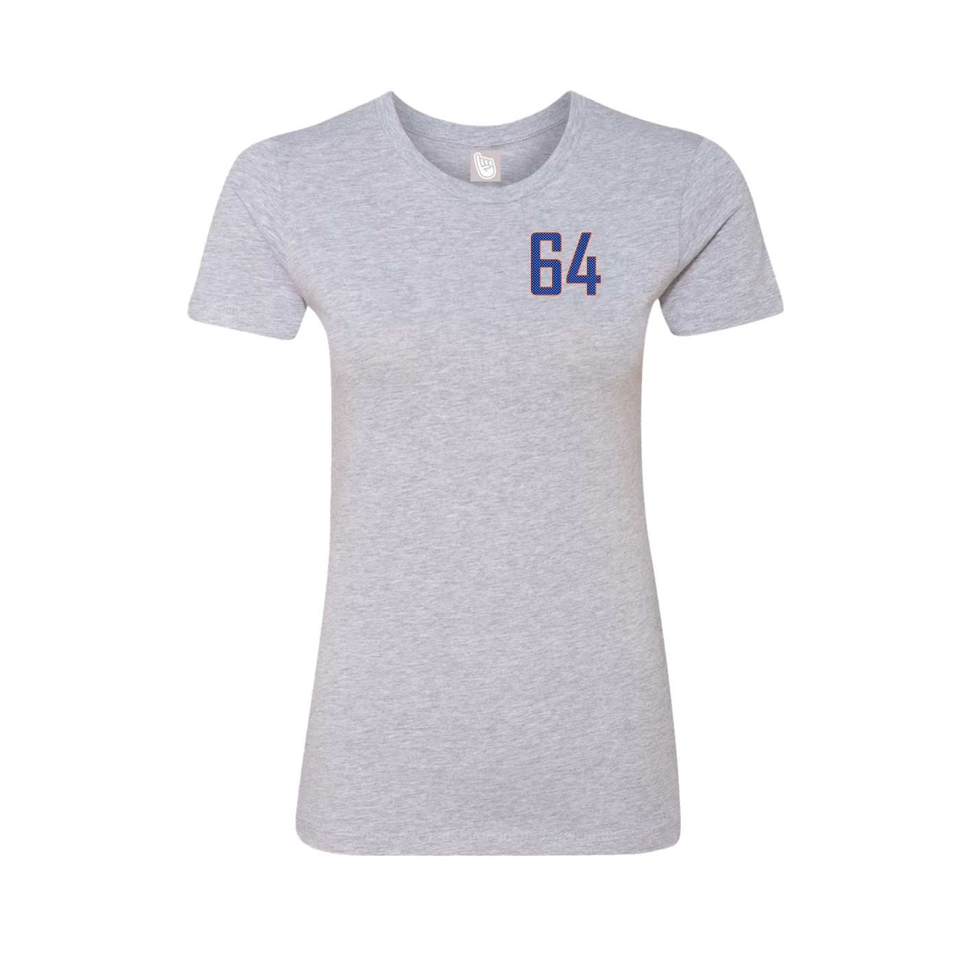 Womens Tee — Front Shirsy in Grey