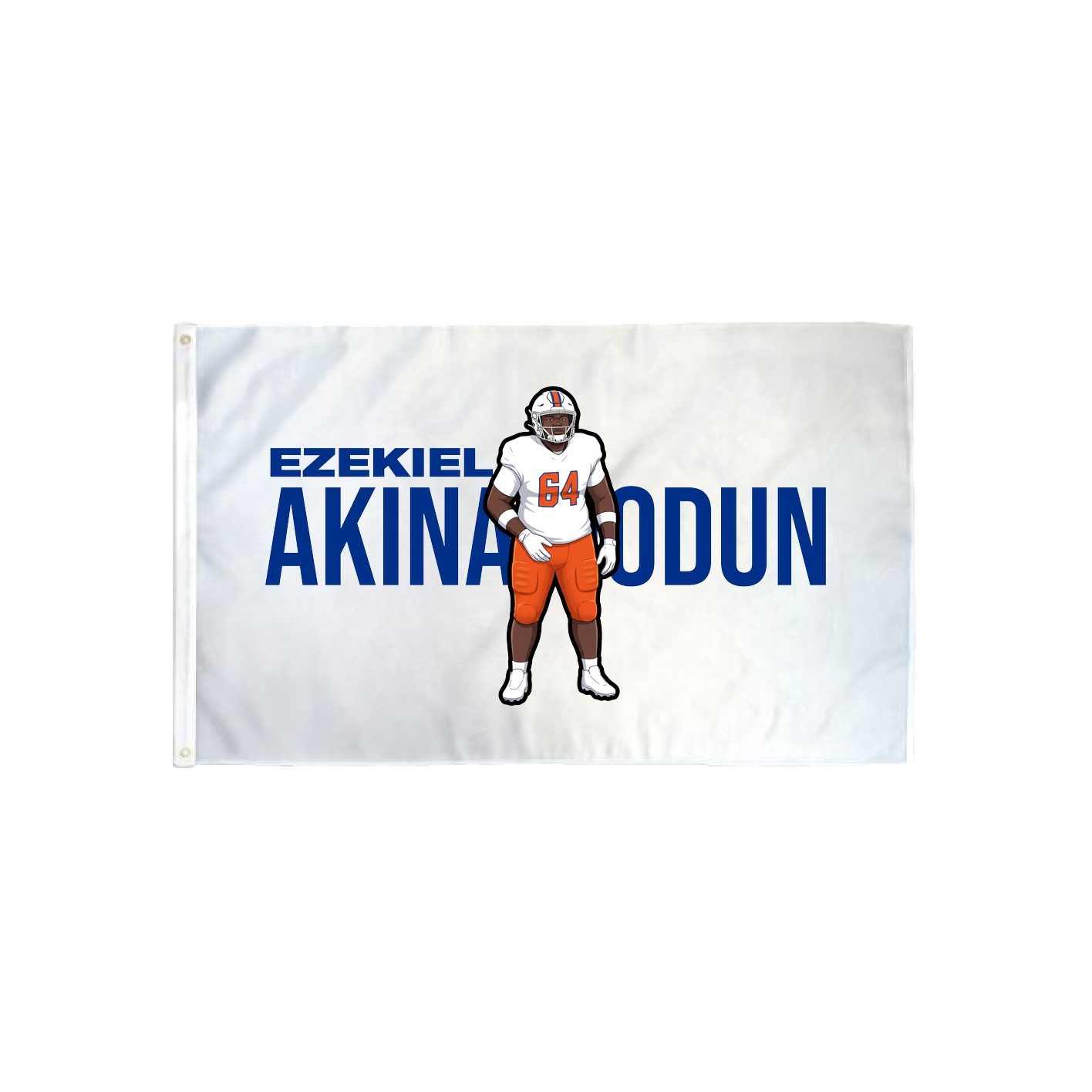 3x5 Flag — Player Name in Classic