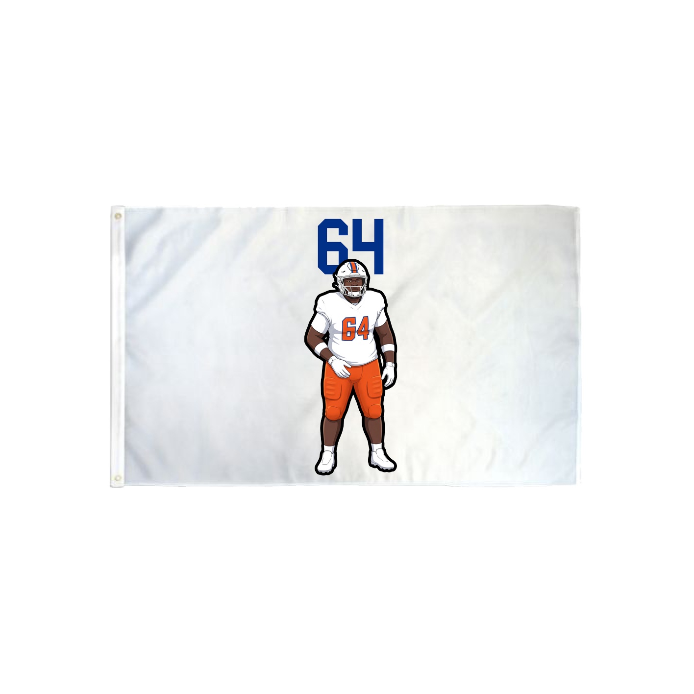 3x5 Flag — Number Top in Classic