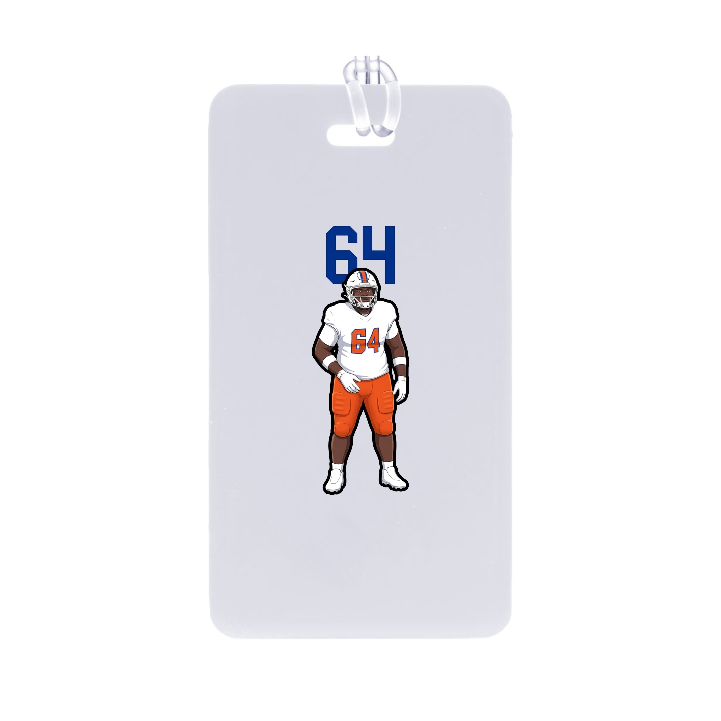 Bag Tag — Number Top in Classic