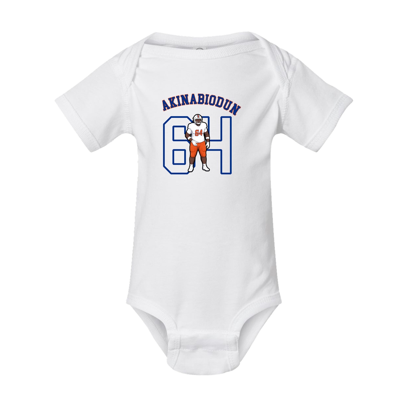 Baby Onesie — Shirsey Arch in White
