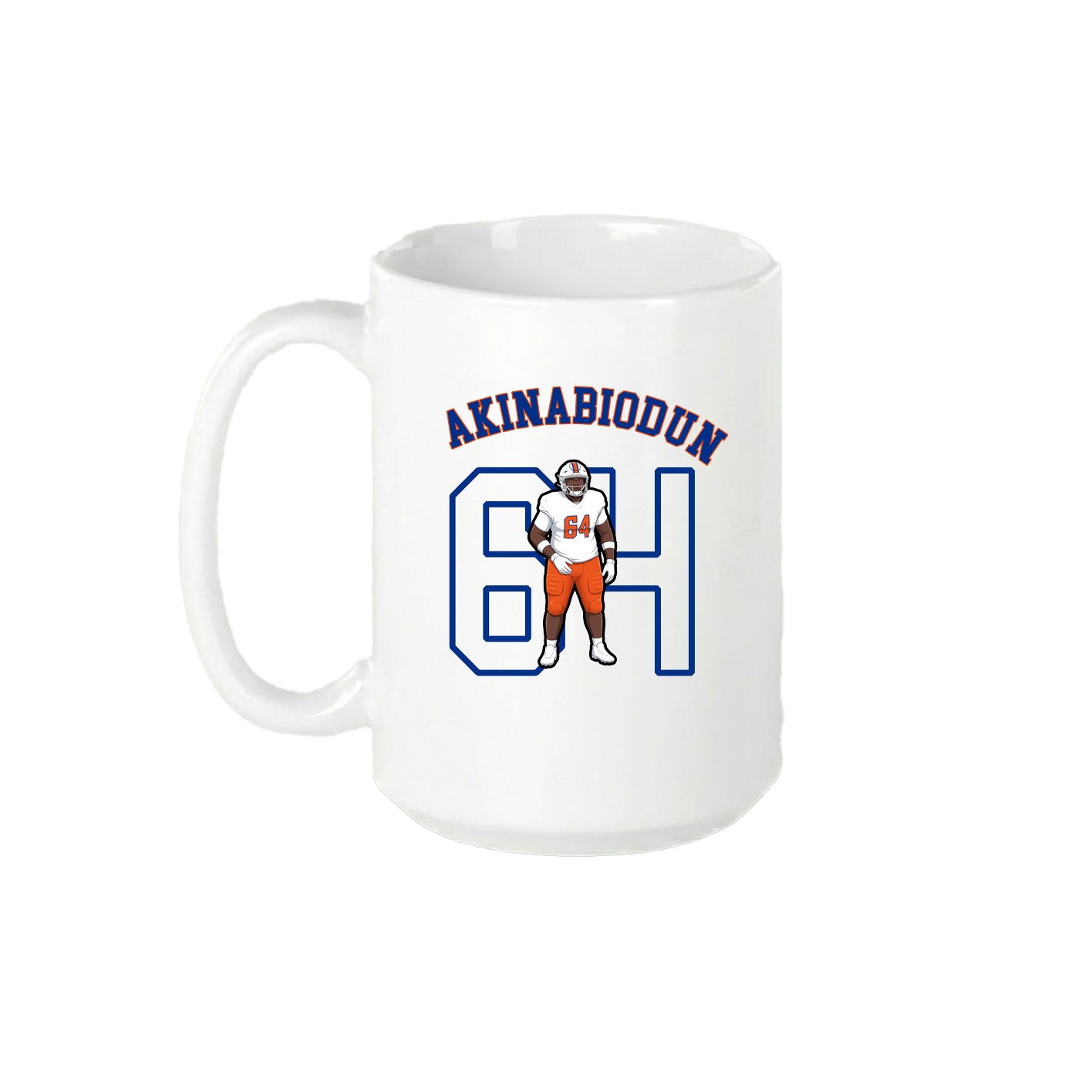 15oz Coffee Mug — Shirsey Arch in White