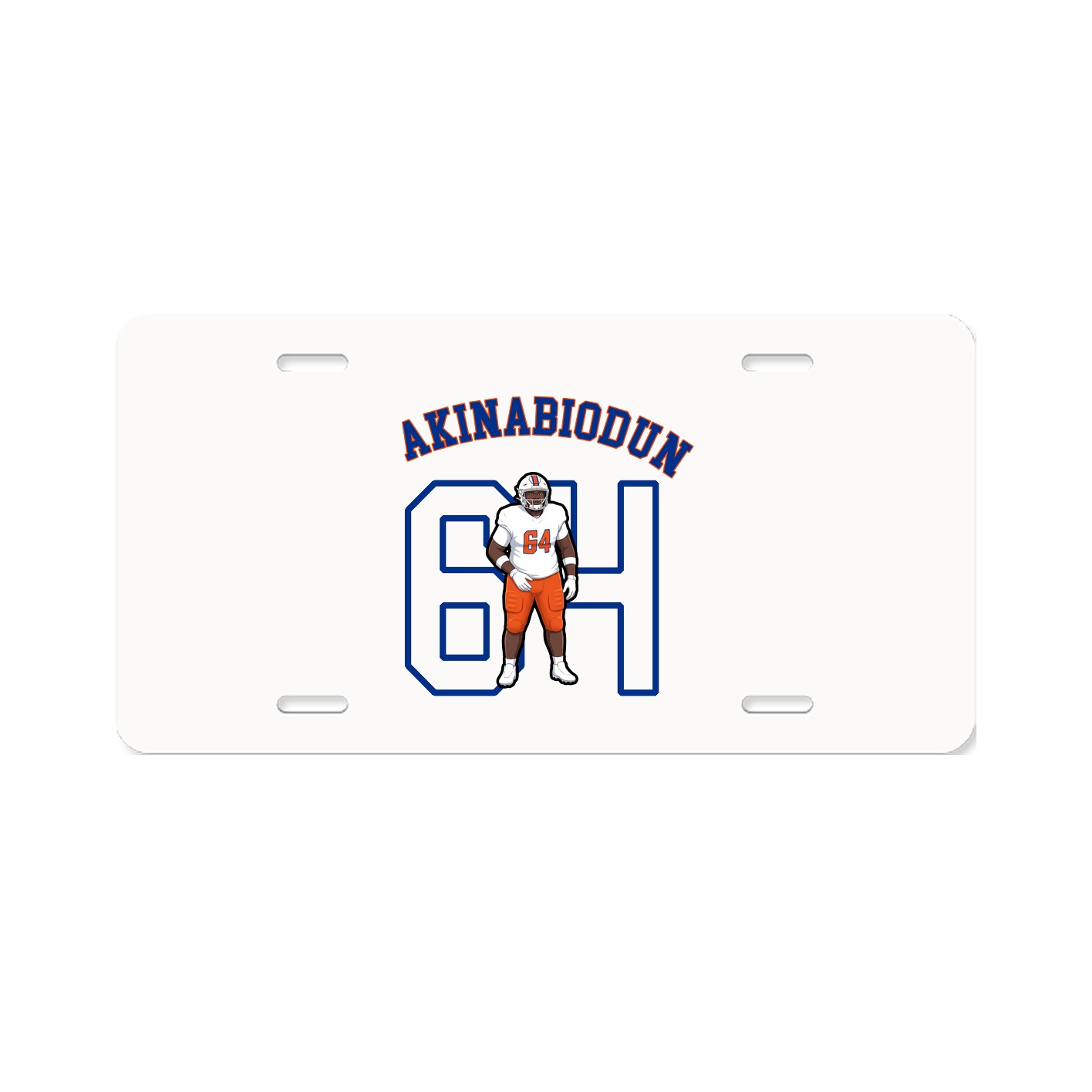 License Plate — Shirsey Arch in Classic