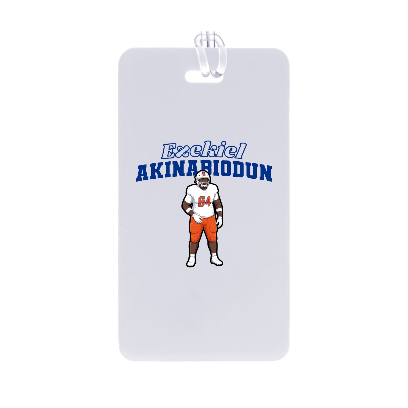 Bag Tag — Name Arch in Classic