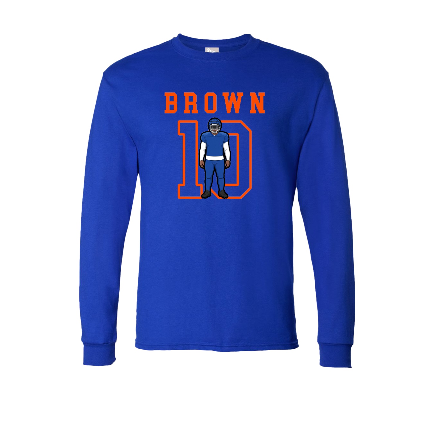 Long Sleeve Tee — Shirsey in Royal