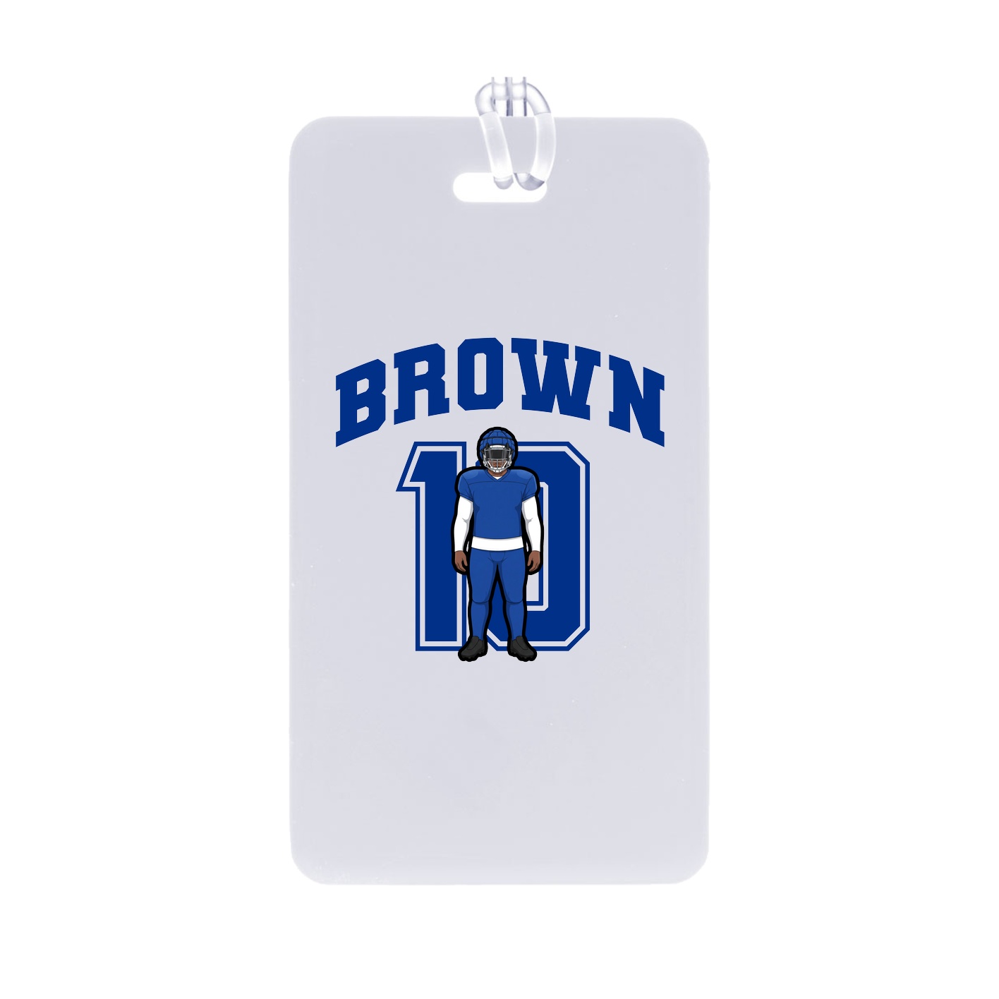 Bag Tag — Number in Classic