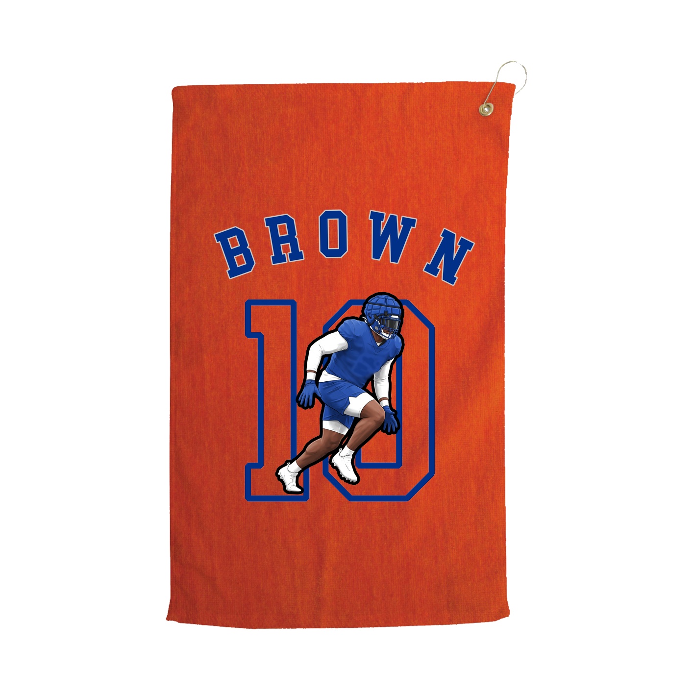 Golf Towel — Shirsey Arch in Orange