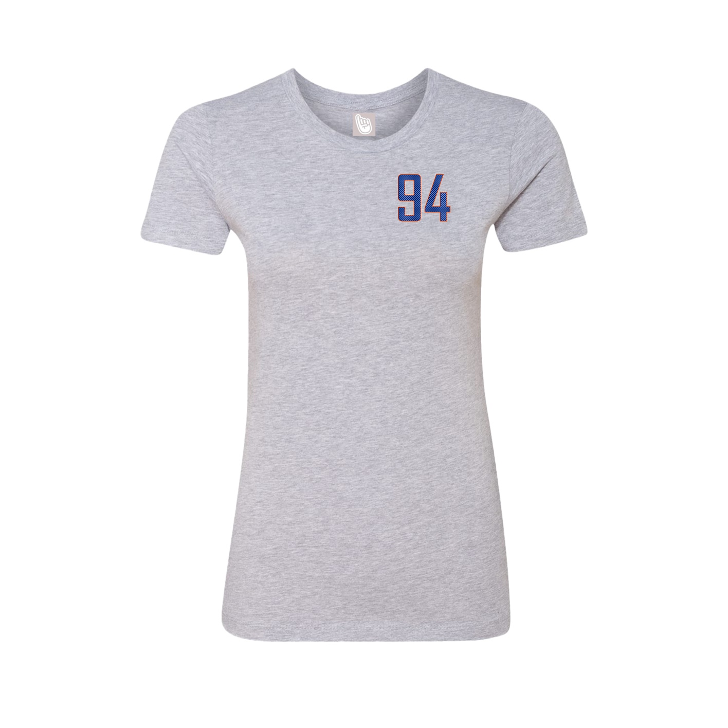 Womens Tee — Front Shirsy in Grey