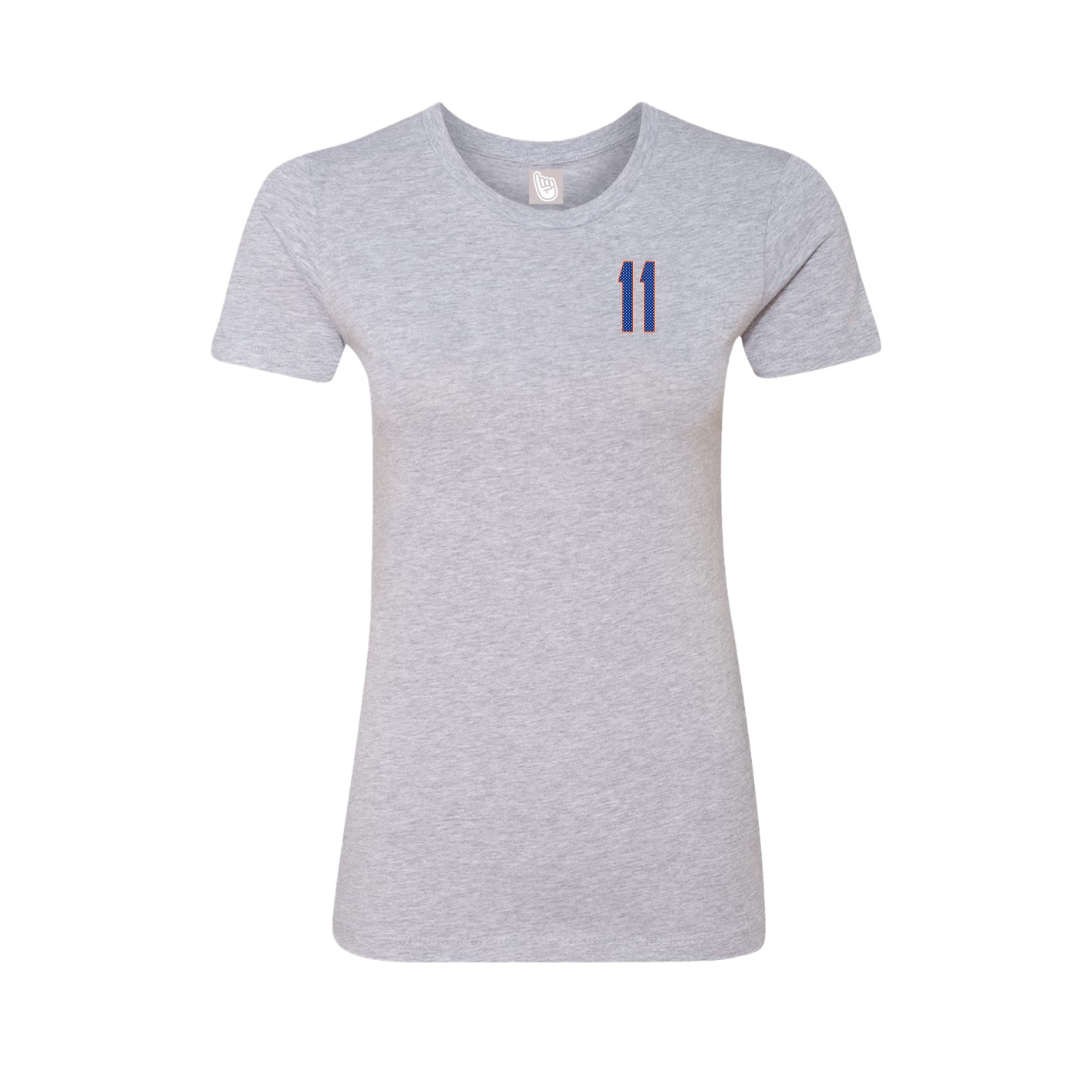 Womens Tee — Front Shirsy in Grey
