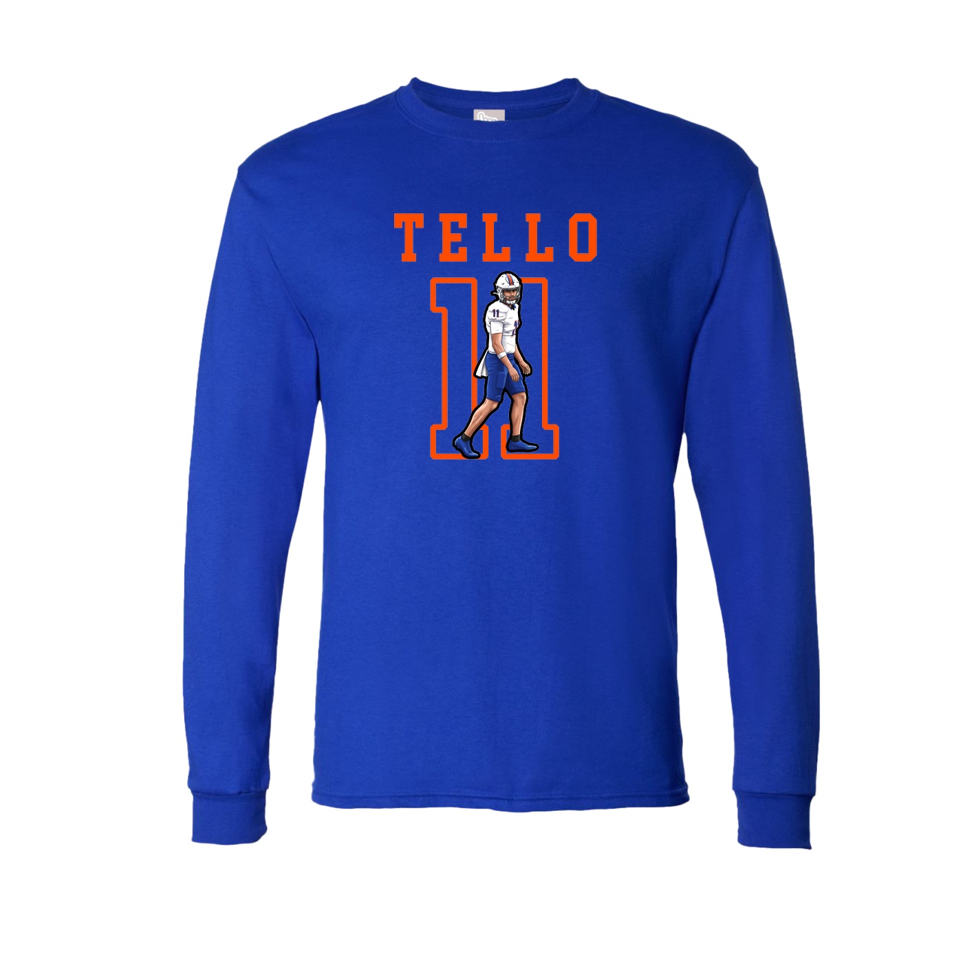 Long Sleeve Tee — Shirsey in Royal