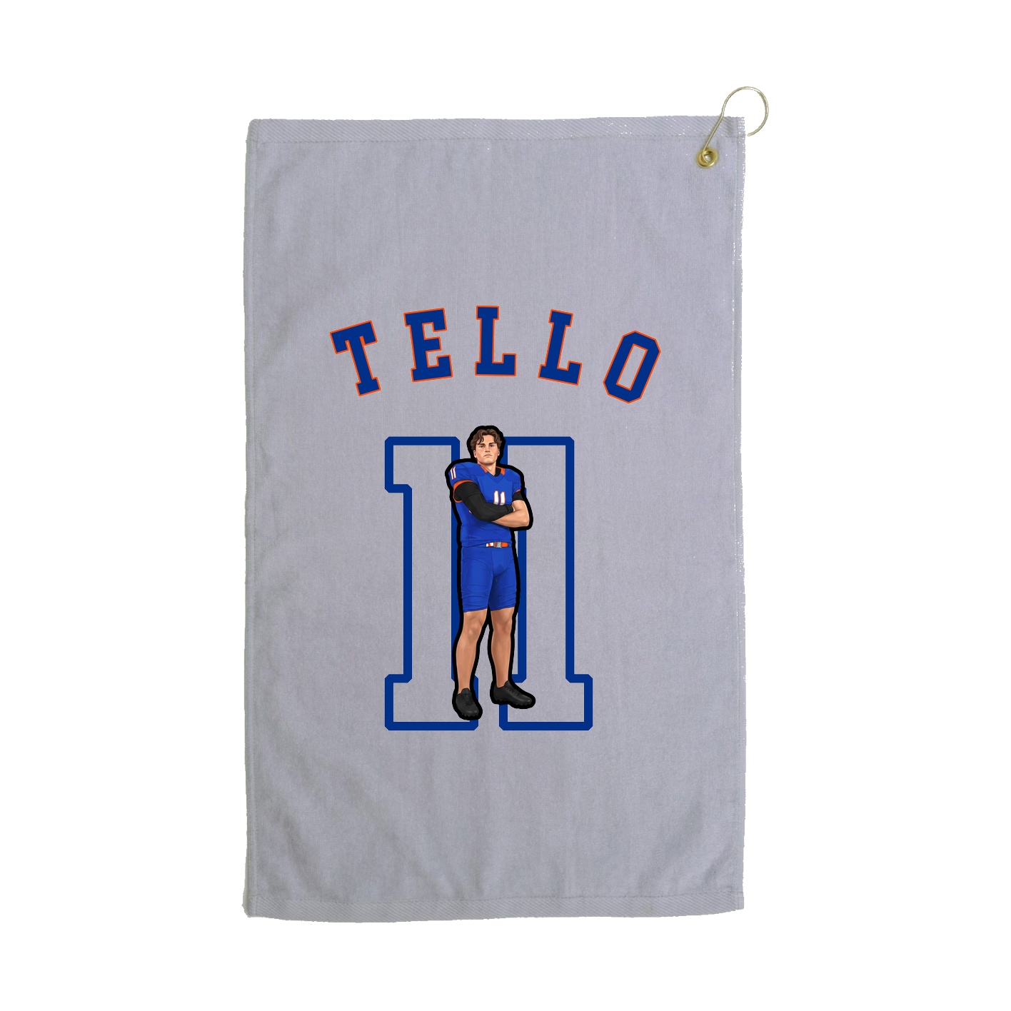 Golf Towel — Shirsey Arch in Grey