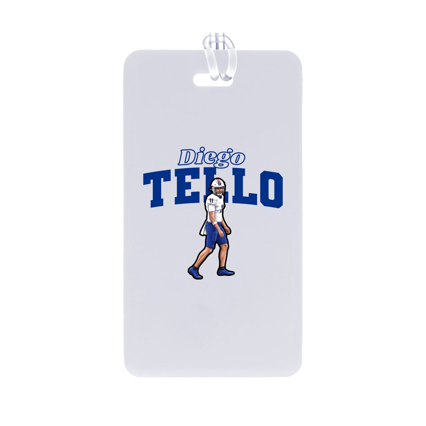 Bag Tag — Name Arch in Classic