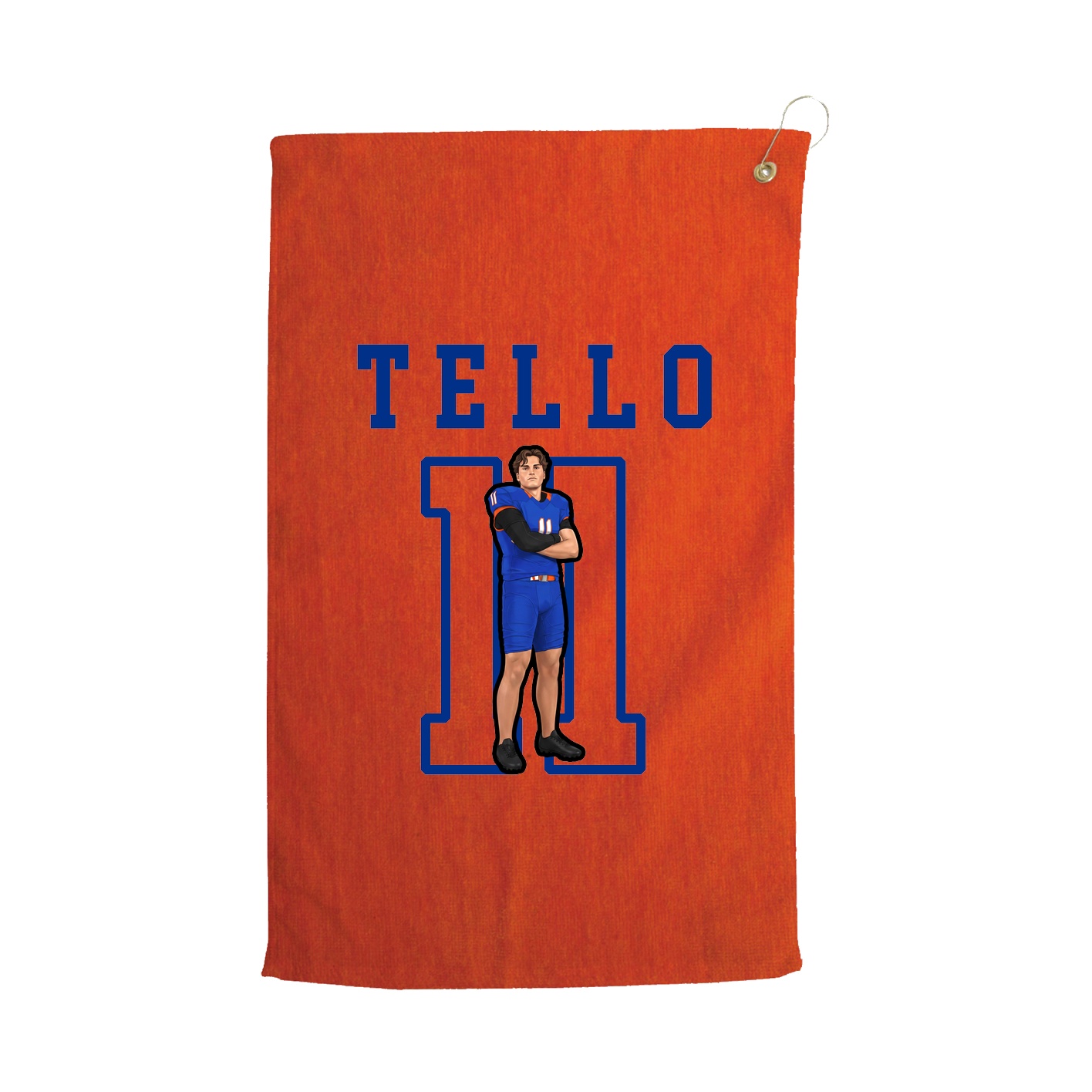 Golf Towel — Shirsey in Orange