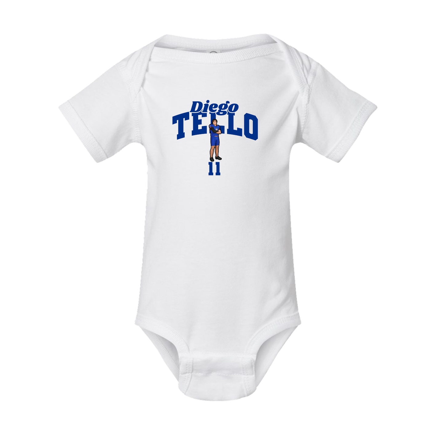 Baby Onesie — Signature Arch in White