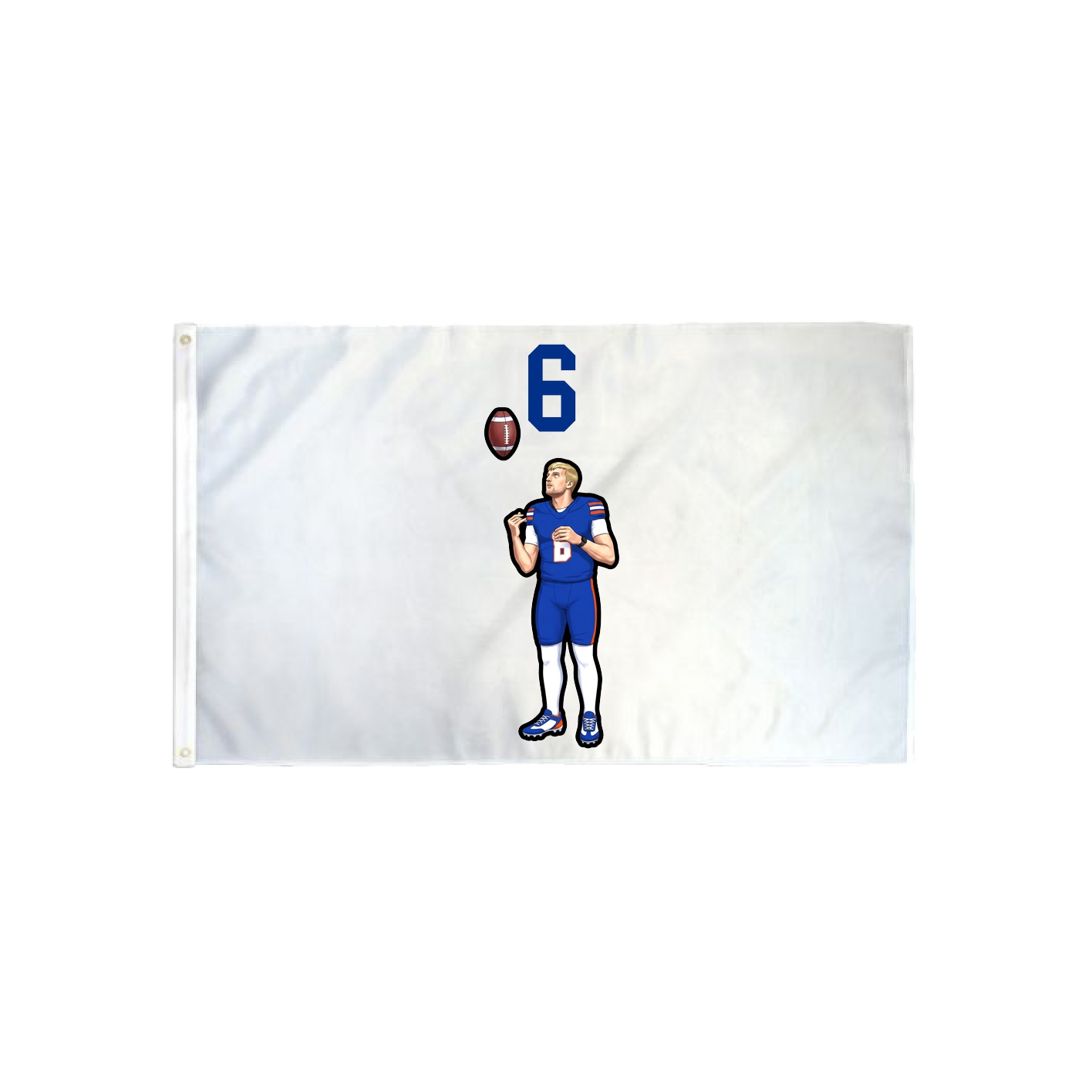 3x5 Flag — Number Top in Classic