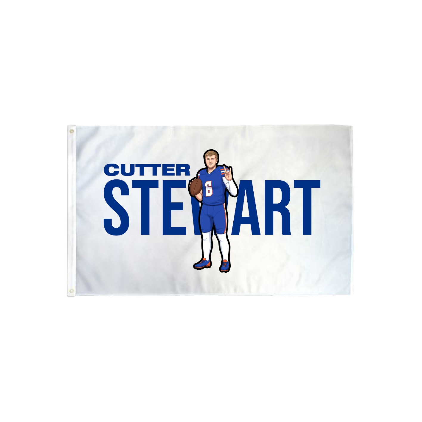 3x5 Flag — Player Name in Classic