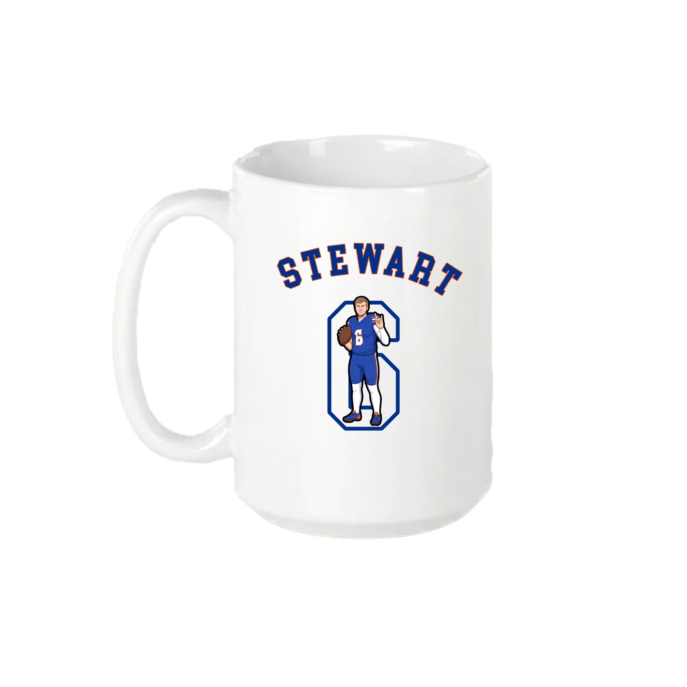 15oz Coffee Mug — Shirsey Arch in White
